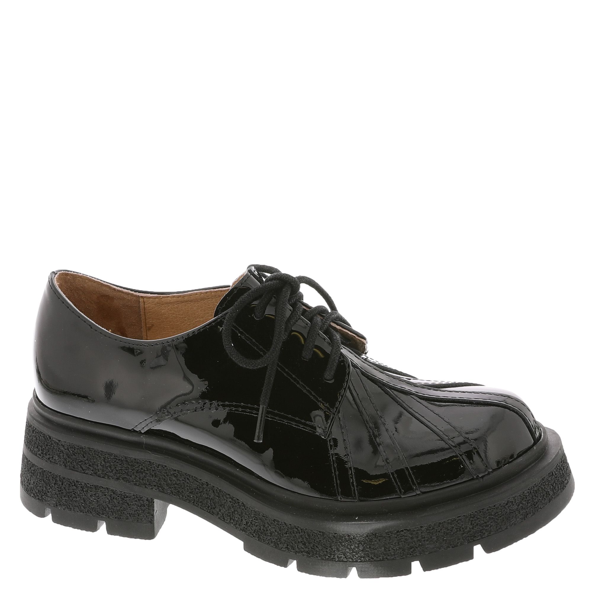 ALL BLACK Overstitch Ox Womens Oxford 42890₽