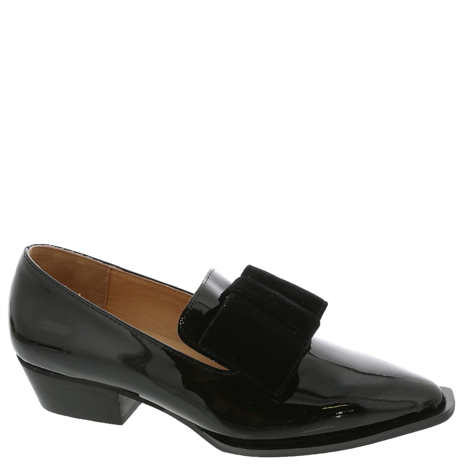 ALL BLACK Pat & Bow Women's Black Slip On Euro 39 US 8.5 M