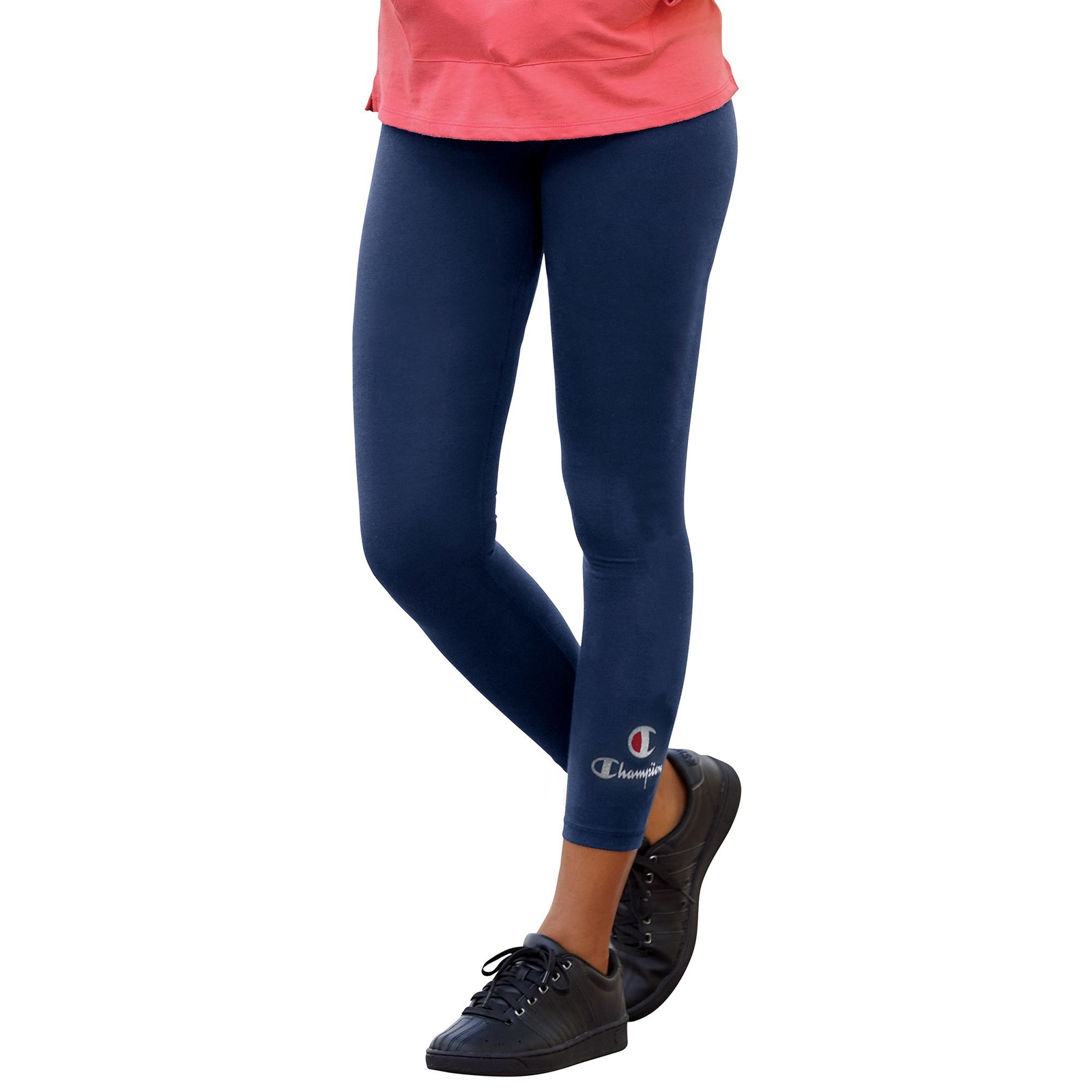 Champion Women's Authentic 7/8 Tight Navy Pants 1X-Regular