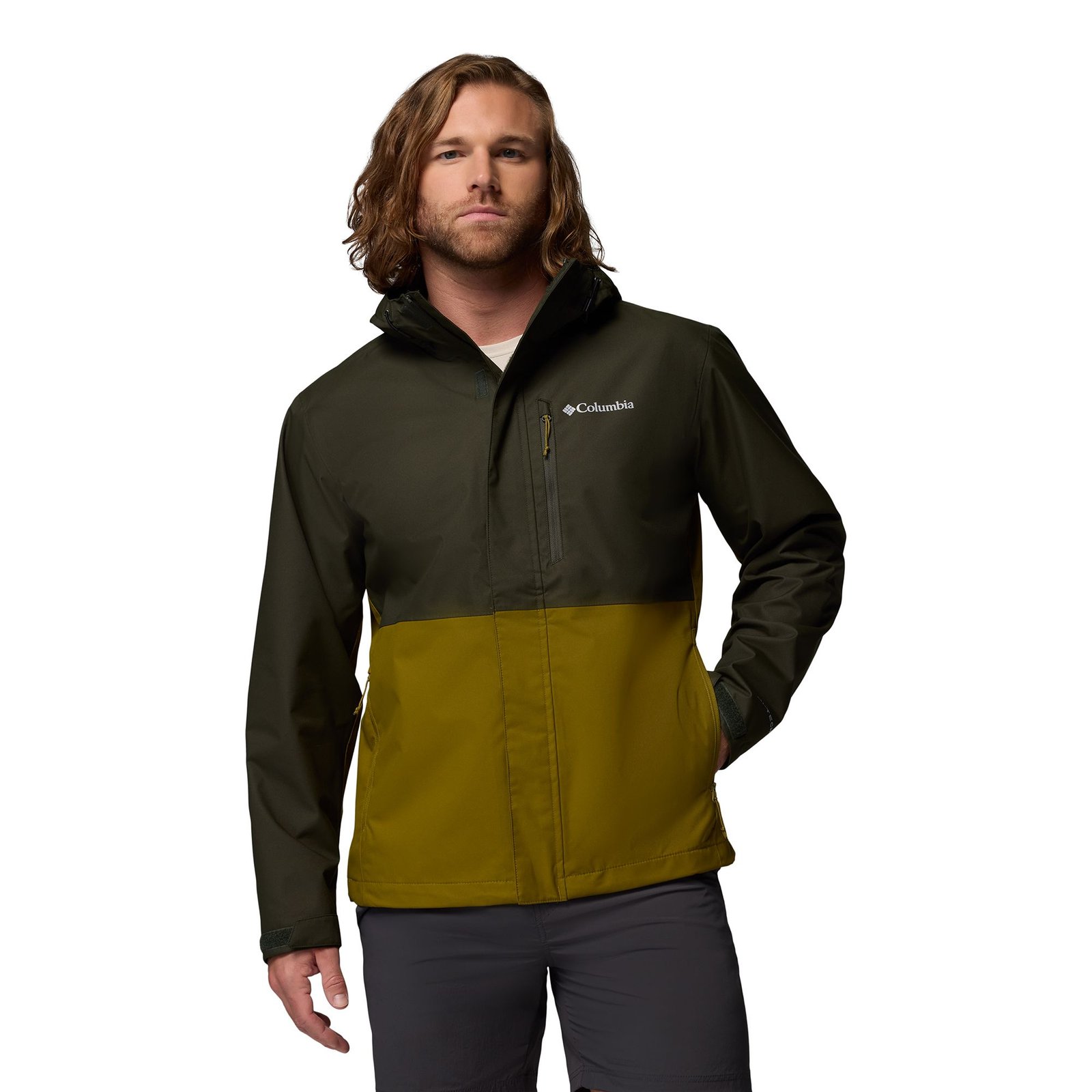 Columbia Men's Hikebound II Jacket Green Jackets 1X