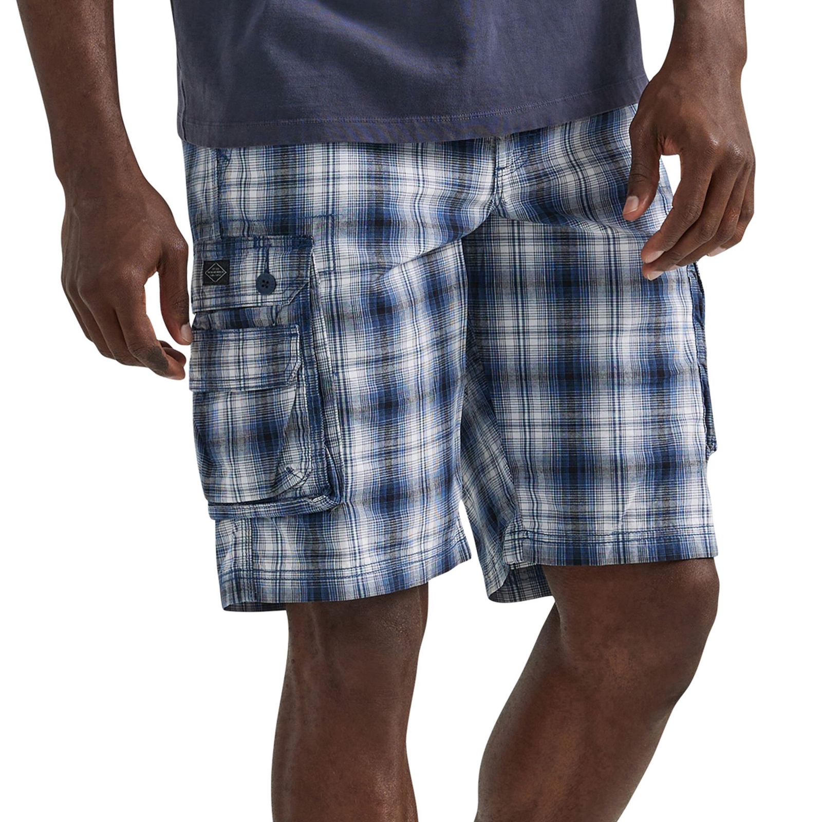 Lee Men's Wyoming Cargo Short Blue Shorts 30