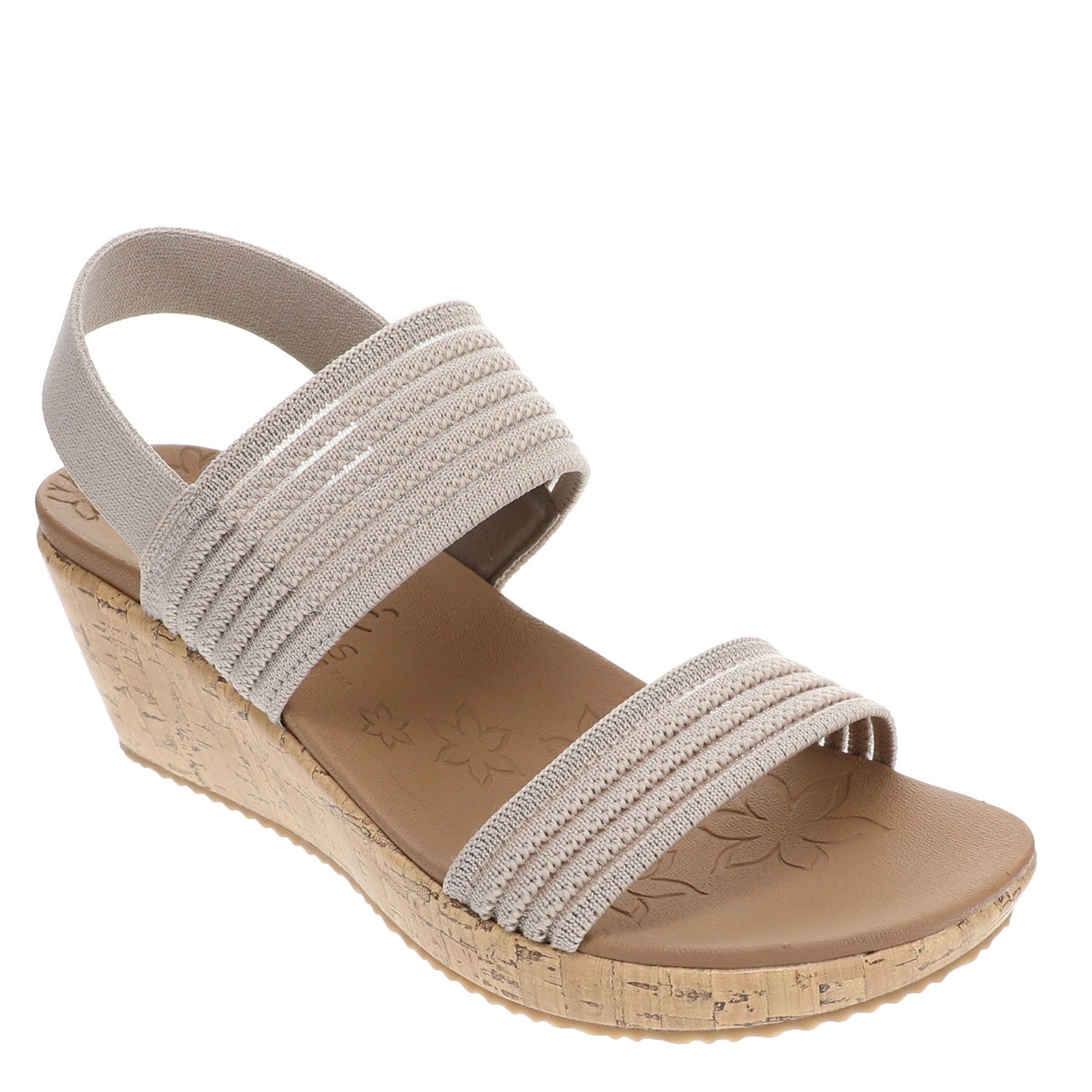 Skechers Cali Beverlee-Sheer Luck Women's Tan Sandal 6.5 M