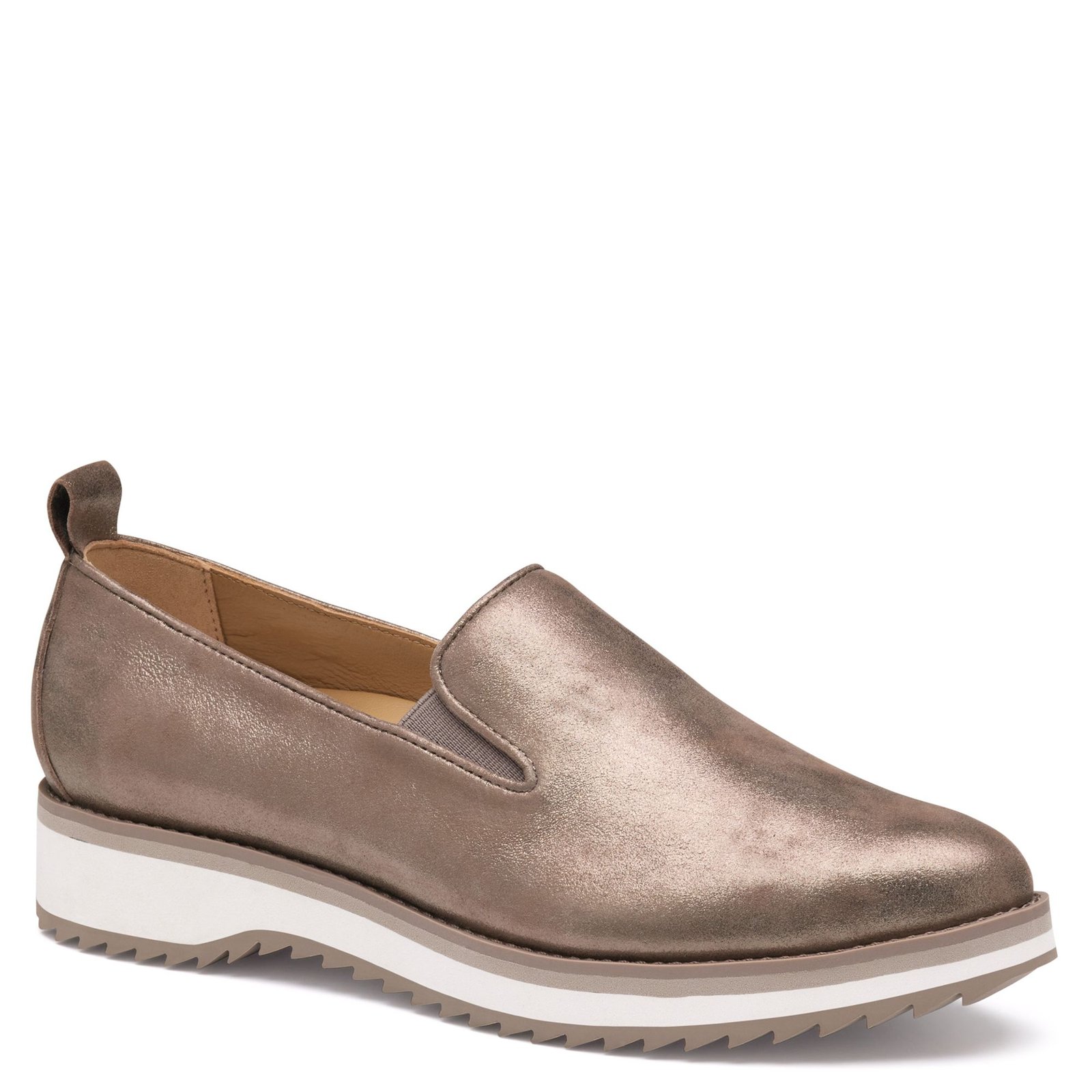 Johnston & Murphy Ulyssa Slip-On Loafer Women's Tan Slip On 10