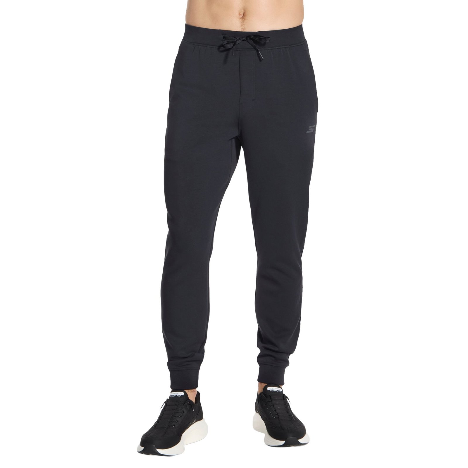 Skechers Men's Skechcloud Elevate Slip-In Jogger Black Pants