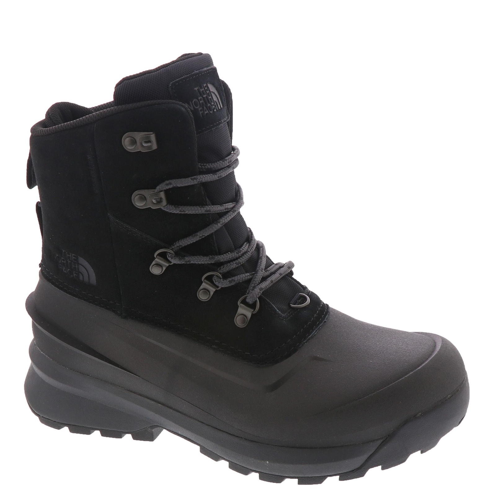 The North Face Chilkat V Lace Waterproof Boot Men's Black Boot 10.5 M