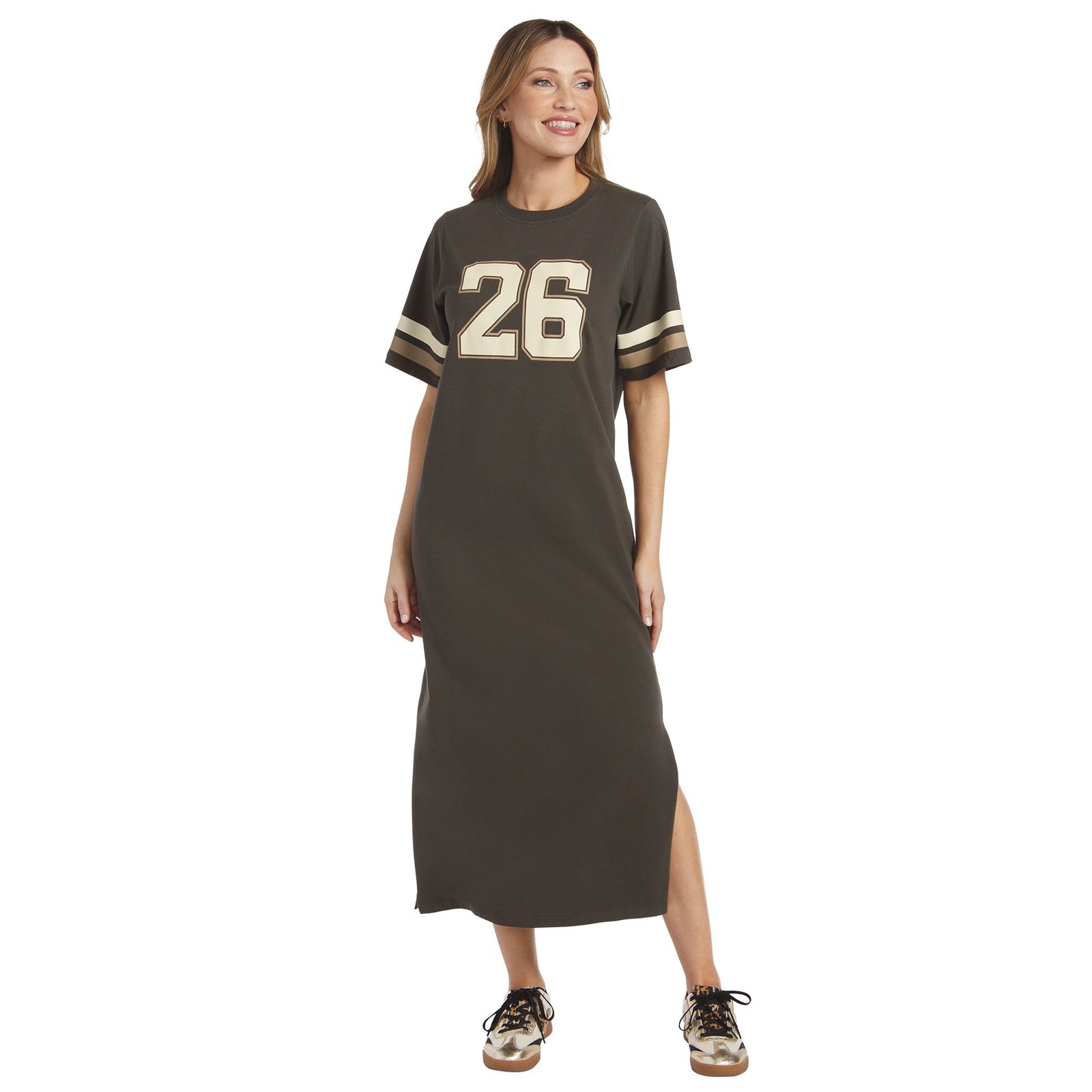 Masseys® Varsity Maxi Dress
