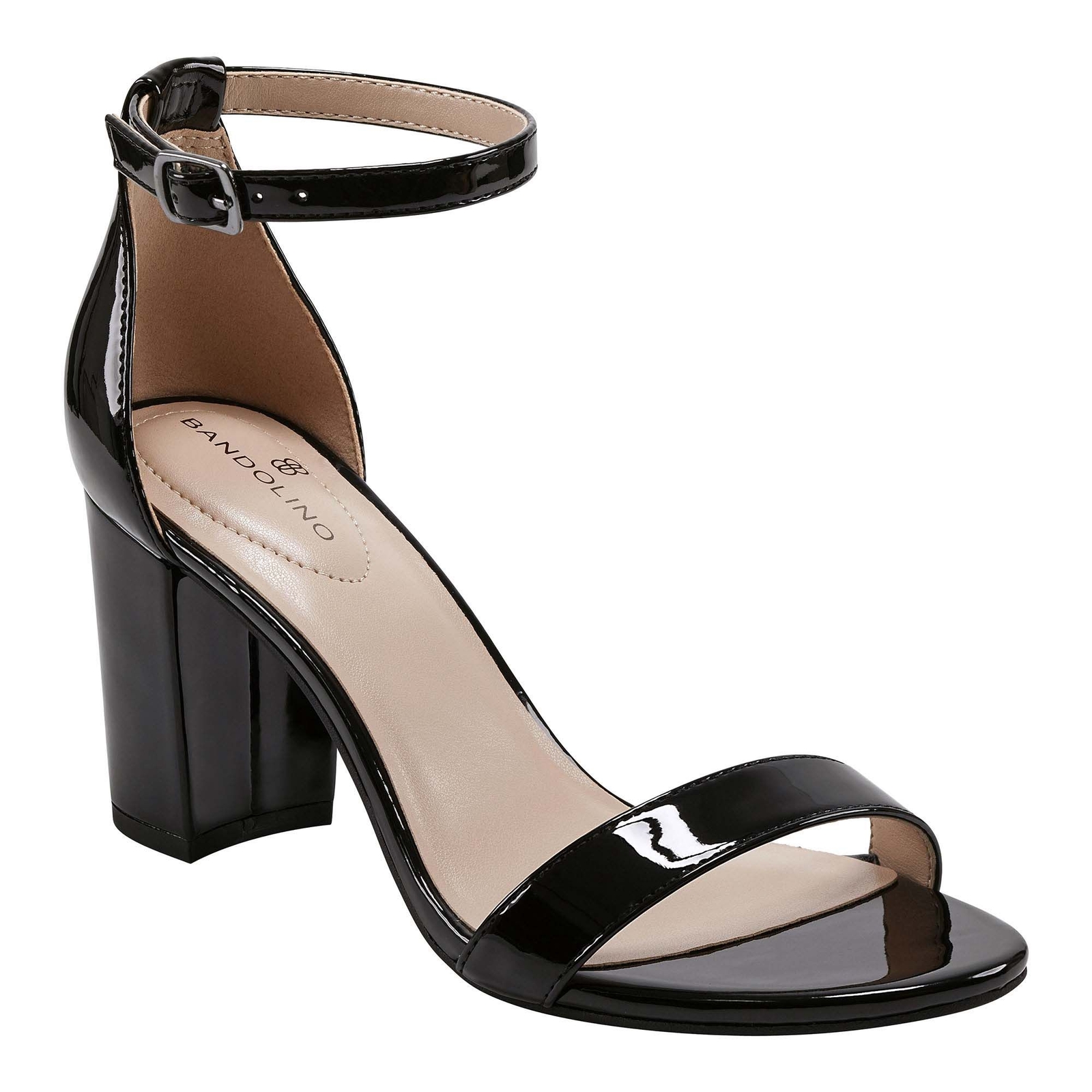 Bandolino Armory Women's Black Sandal 8 M