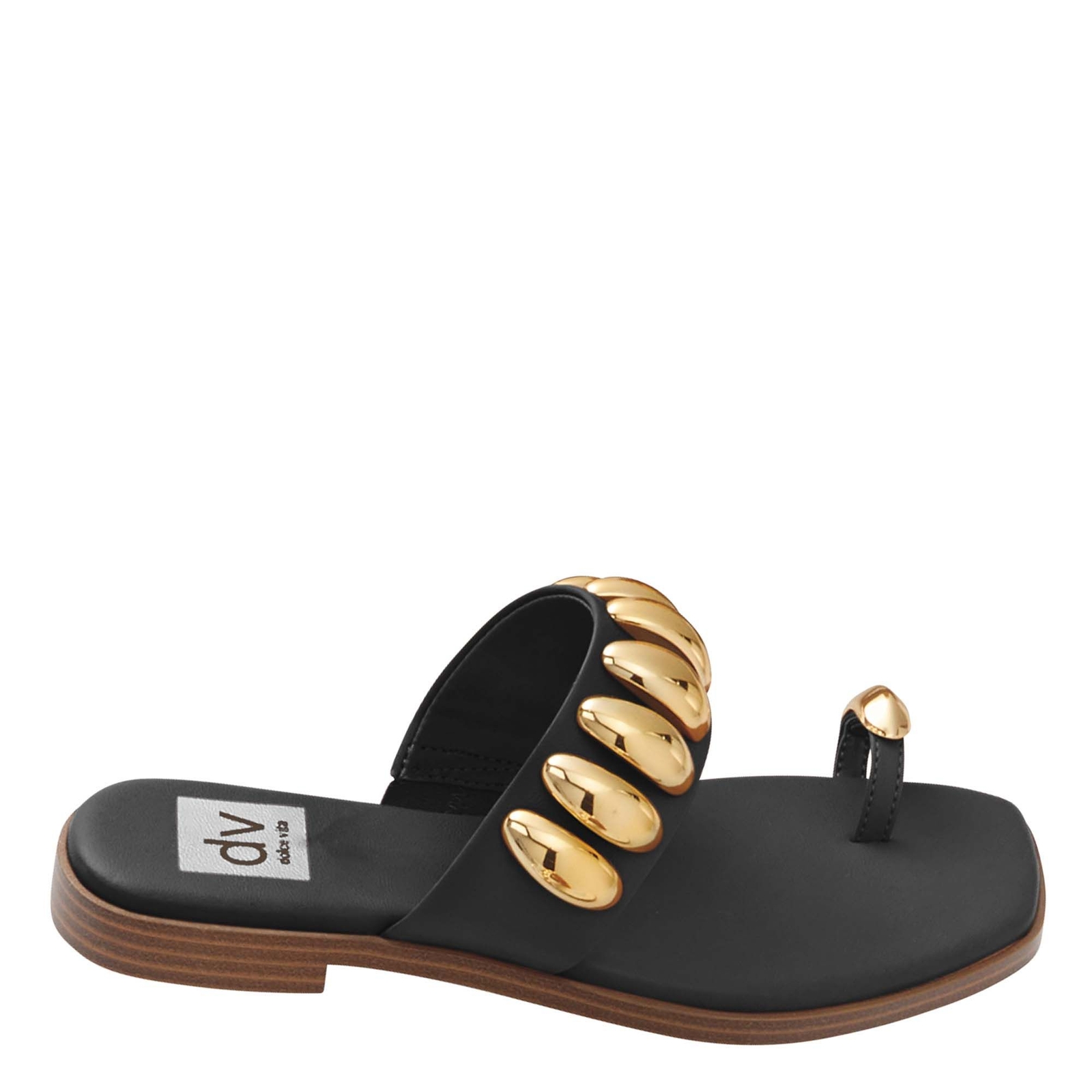 DV by Dolce Vita Moon Women's Black Sandal 8.5 M