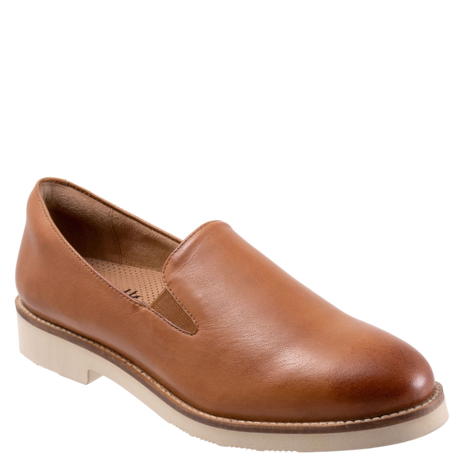 Softwalk Whistle II Women's Brown Slip On 9 N