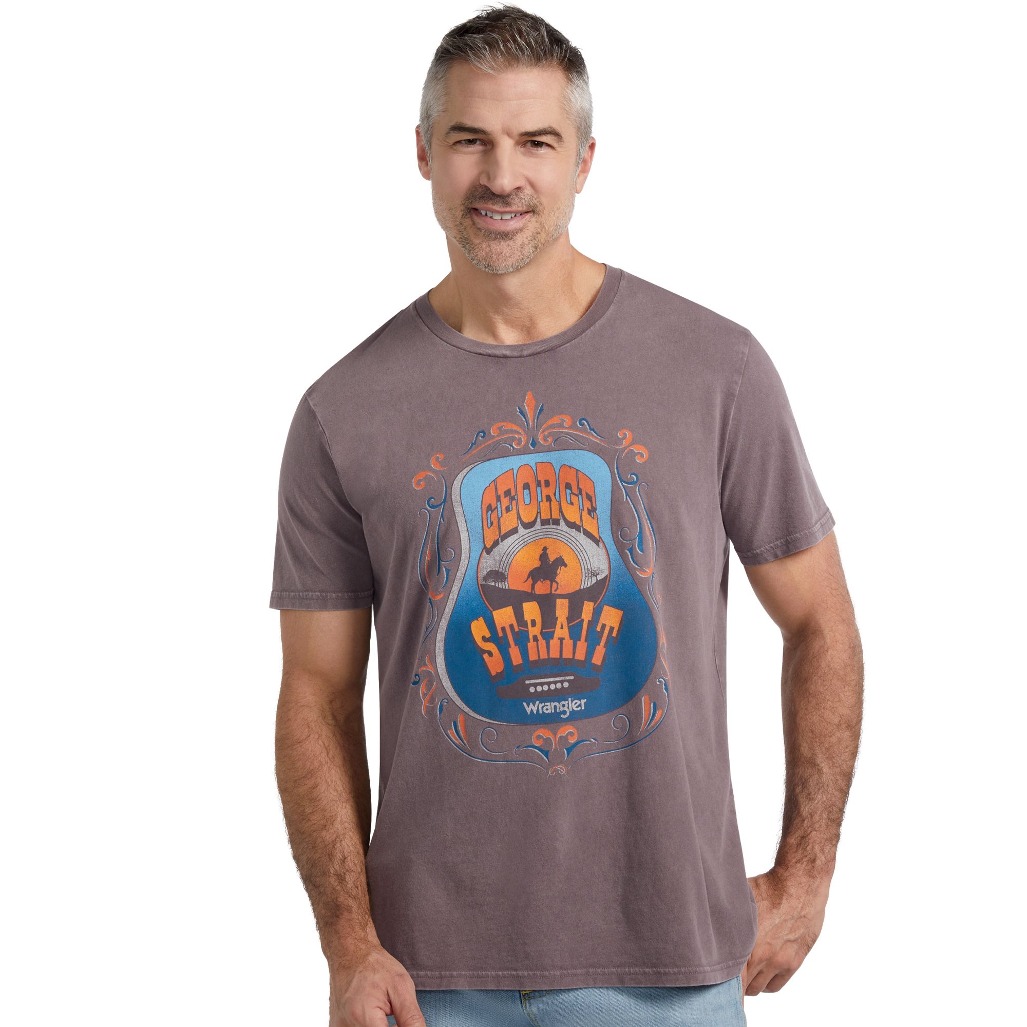 Wrangler Mens Licensed Band T-Shirts 4590₽
