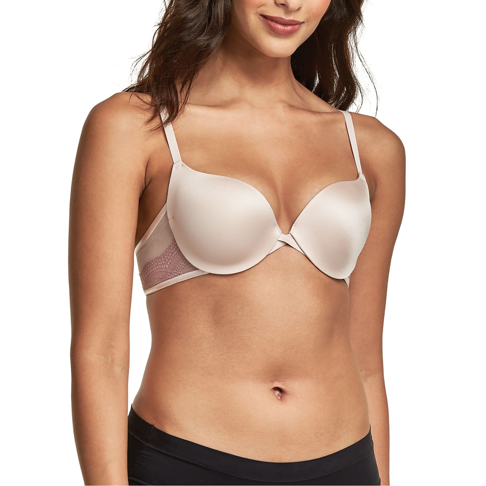 Maidenform-Love the Lift Push Up & In Demi Bra Tan Bras 36-B