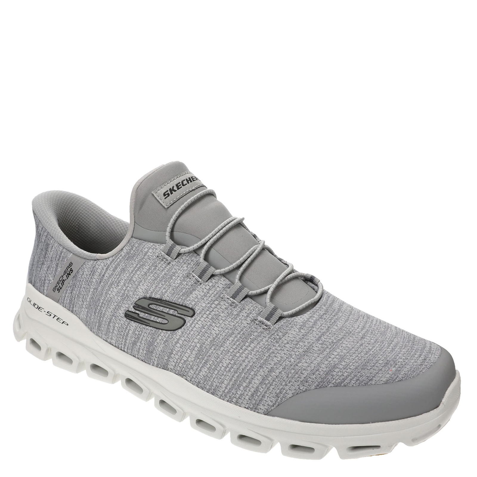 Skechers Sport Slip-ins: Glide Step-Zefyr Men's Grey Sneaker 7.5 M