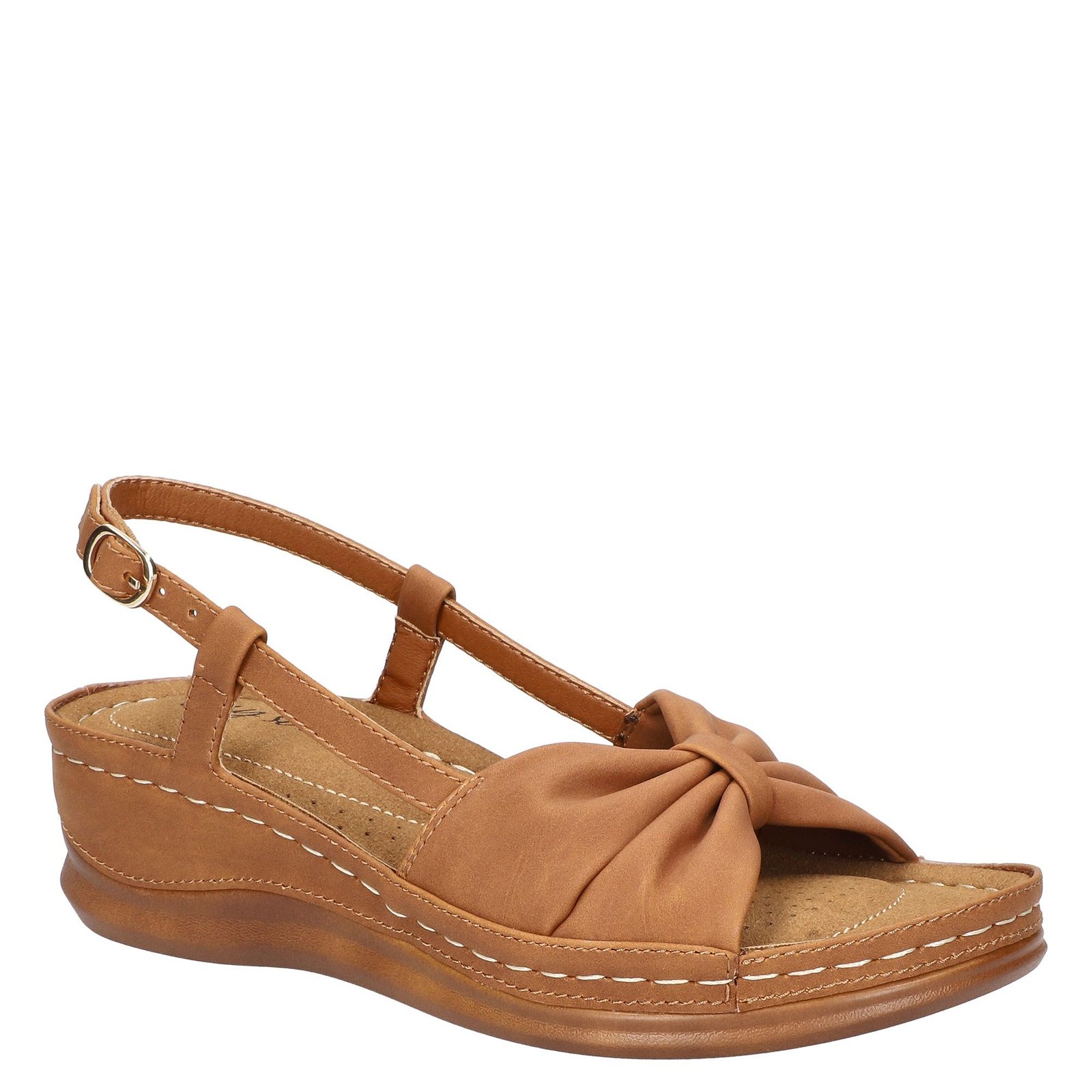 Easy Street Jupiter Women's Tan Sandal 7 W2