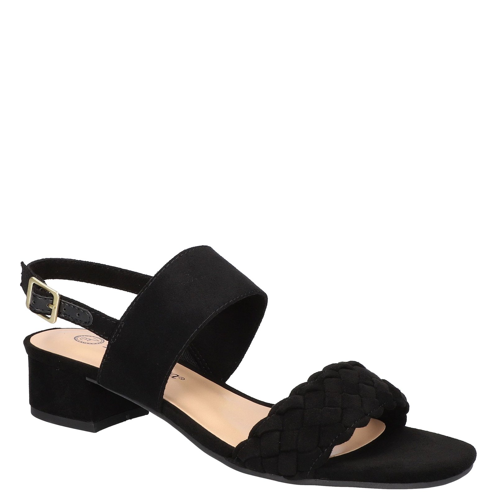 Bella Vita Women's Ellison Slingback Sandals - Black Suede