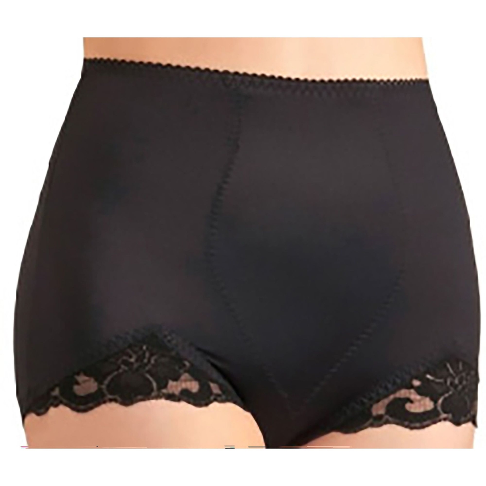 Rago Women's Light Shaping Tummy Control Panty Brief Black Shapewear 3X