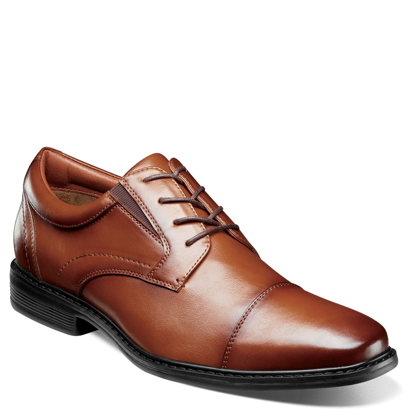 Nunn Bush Jarvis Cap Toe Oxford Men's Brown Oxford 9.5 M