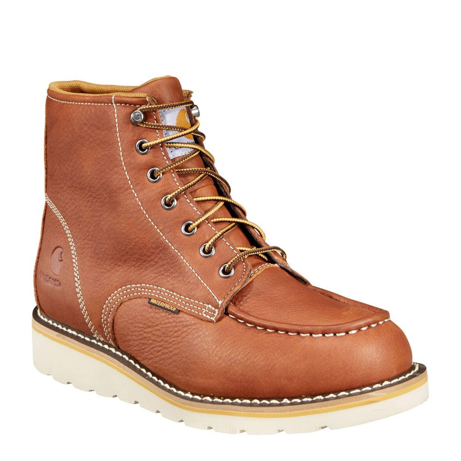 Carhartt 6" Wedge Waterproof Boot Men's Tan Boot 14