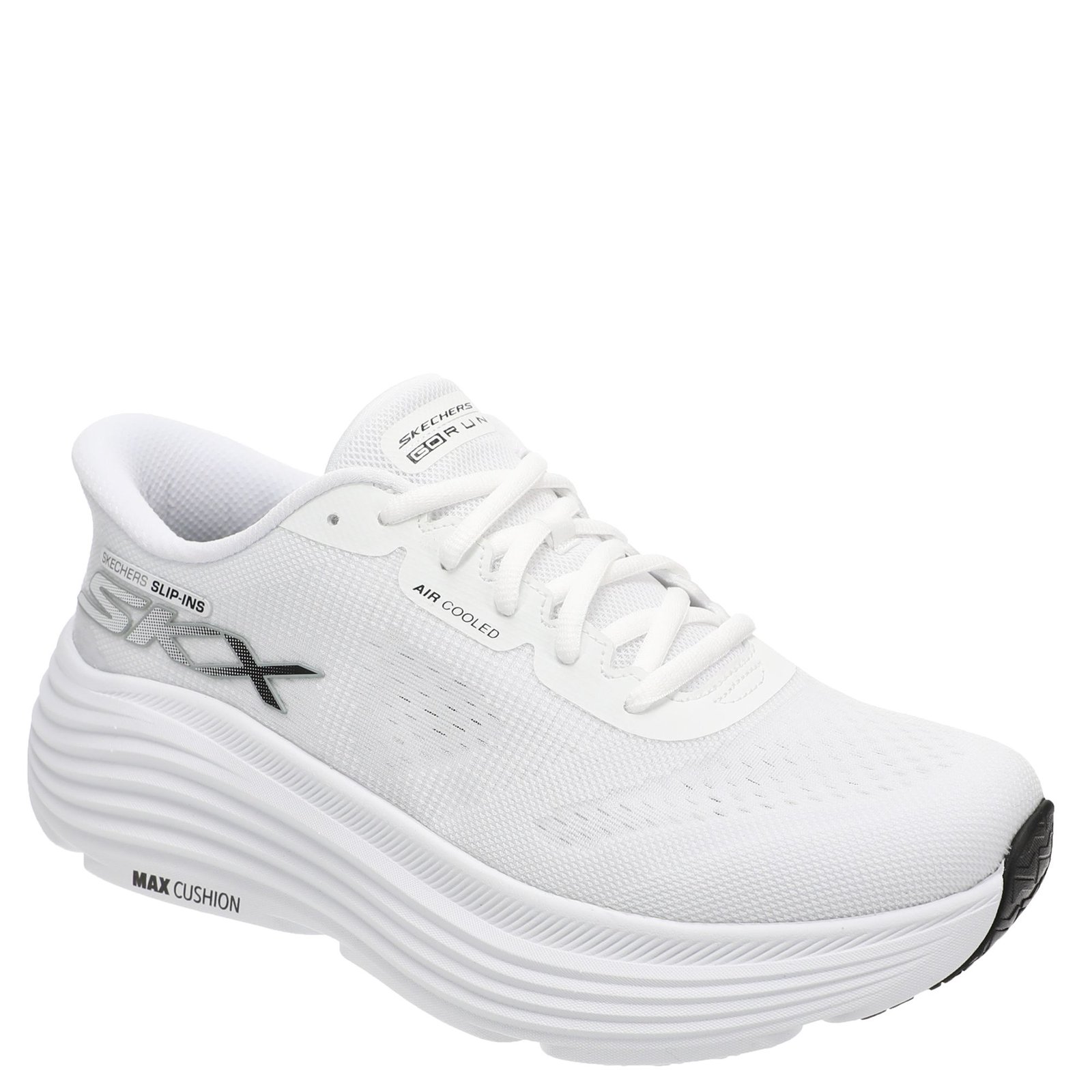 Skechers Performance Slip-Ins: Go Run Max Cushioing Endeavour-Hallandale Women's White Running 11 M