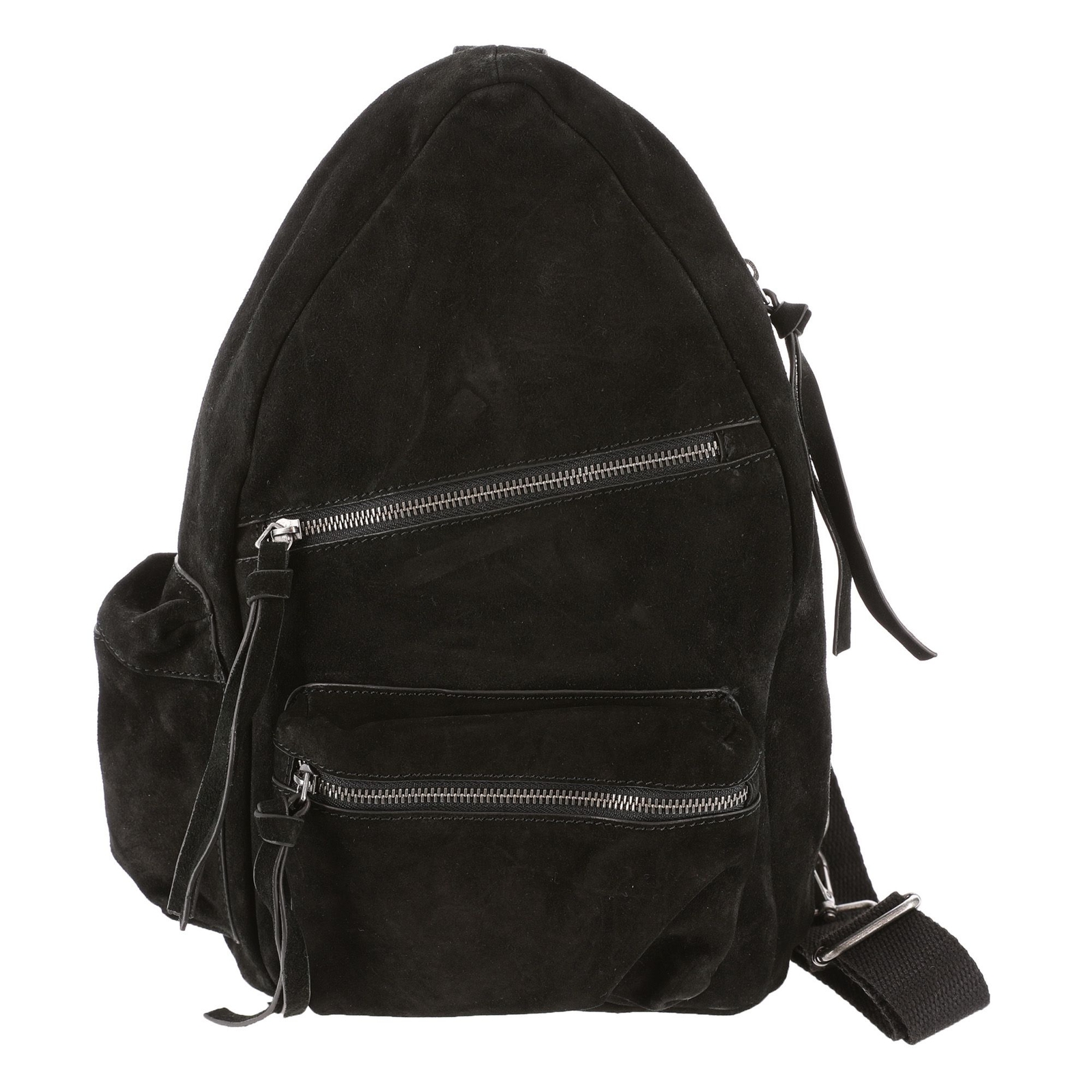 Free People Oxford Suede Sling Black Bags No Size
