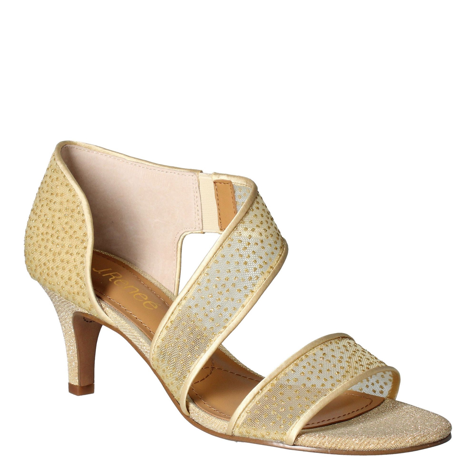 J. Renee Jivika Women's Gold Slip On 11 M -  651392973788