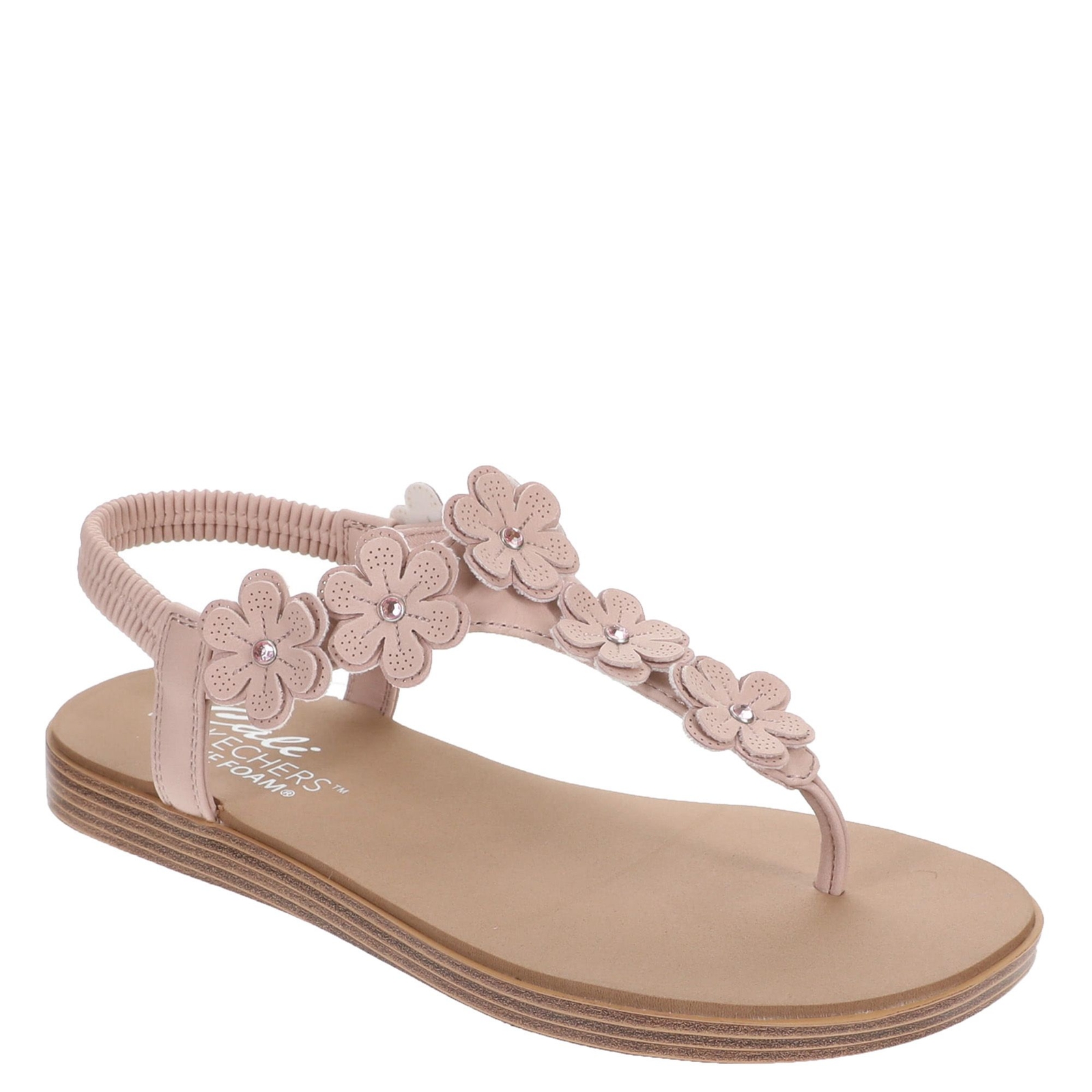 Skechers Cali Summer Cove-Beach Bloom Women's Pink Sandal 7 M
