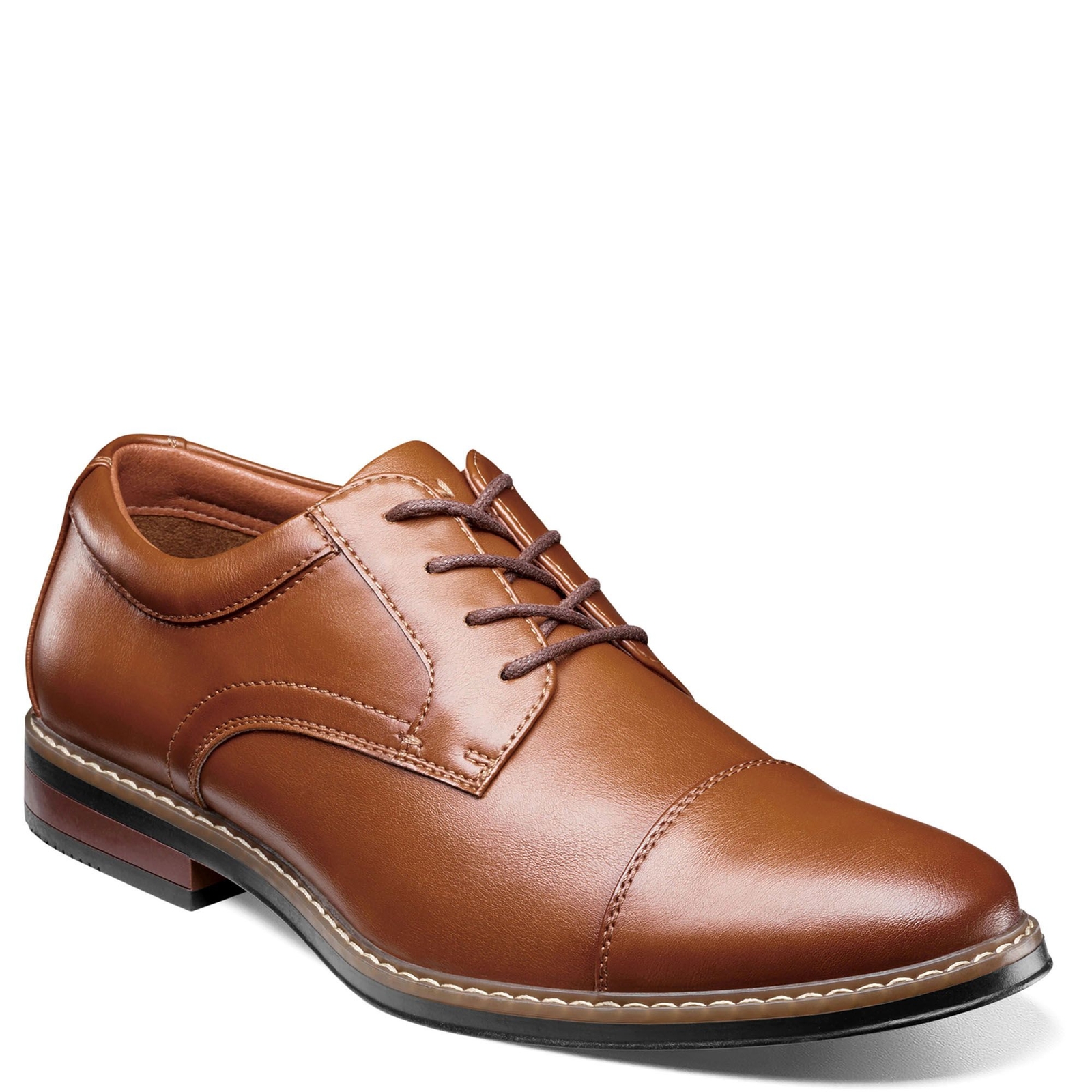 Nunn Bush Carmelo Cap Toe Oxford Men's Brown Oxford 8 M