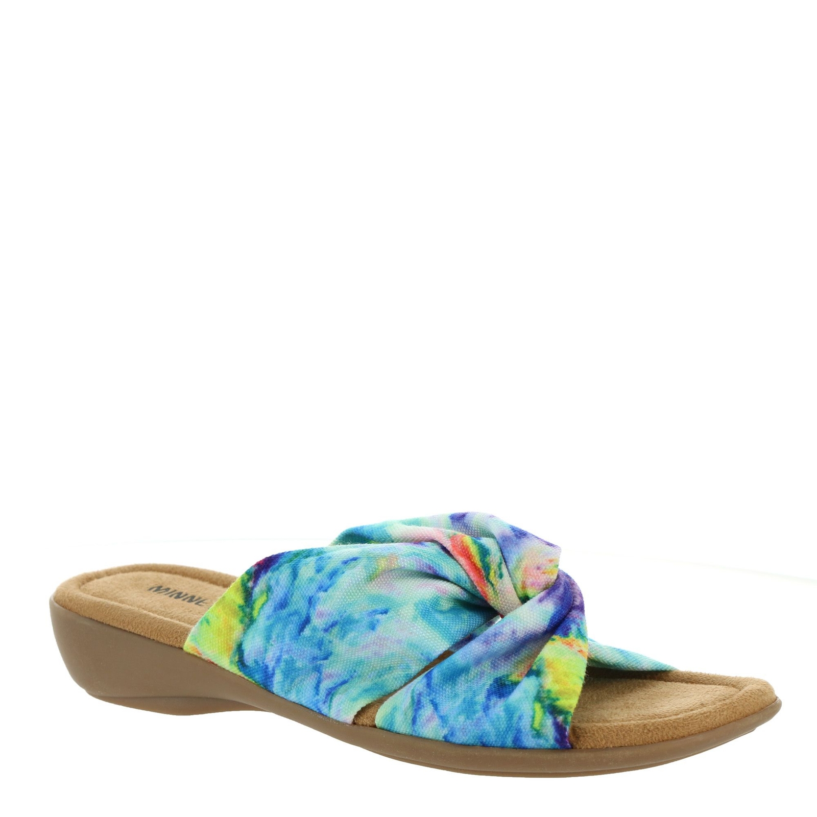 Minnetonka Sarong Women's Multi Blue Sandal 9 M