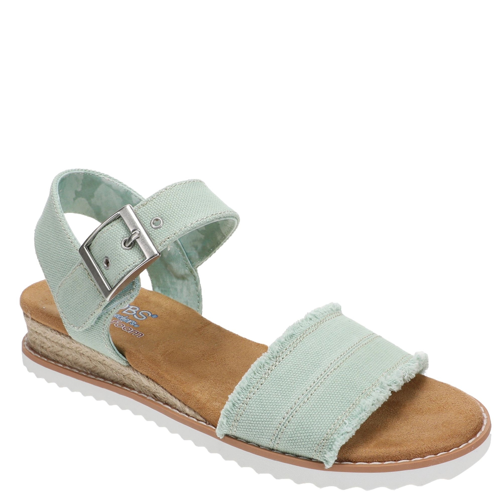Skechers Bobs Desert Kiss-Adobe Princess Women's Green Sandal 8 M