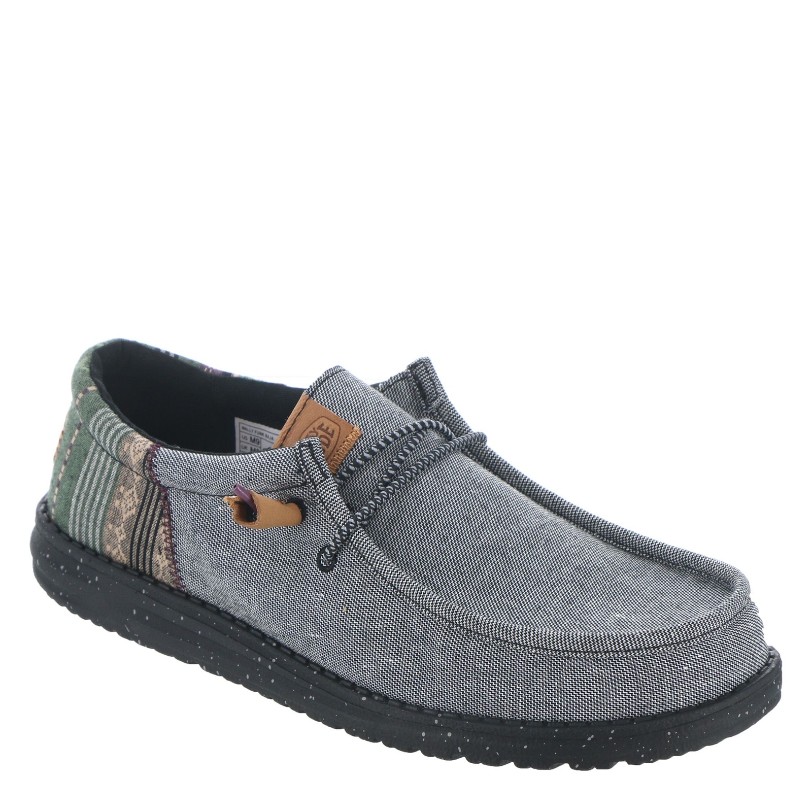 Hey Dude Wally Funk Baja Men's Black Slip On 8 M