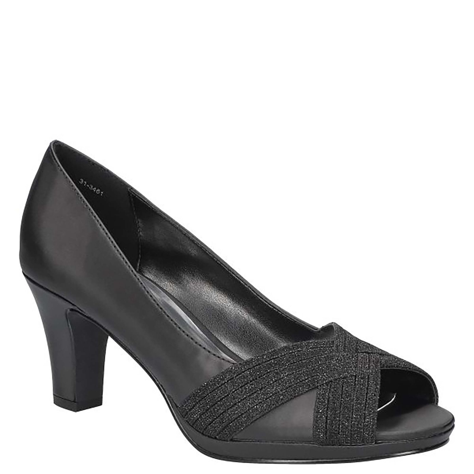 Easy Street Lavish Women's Black Pump 7.5 W2