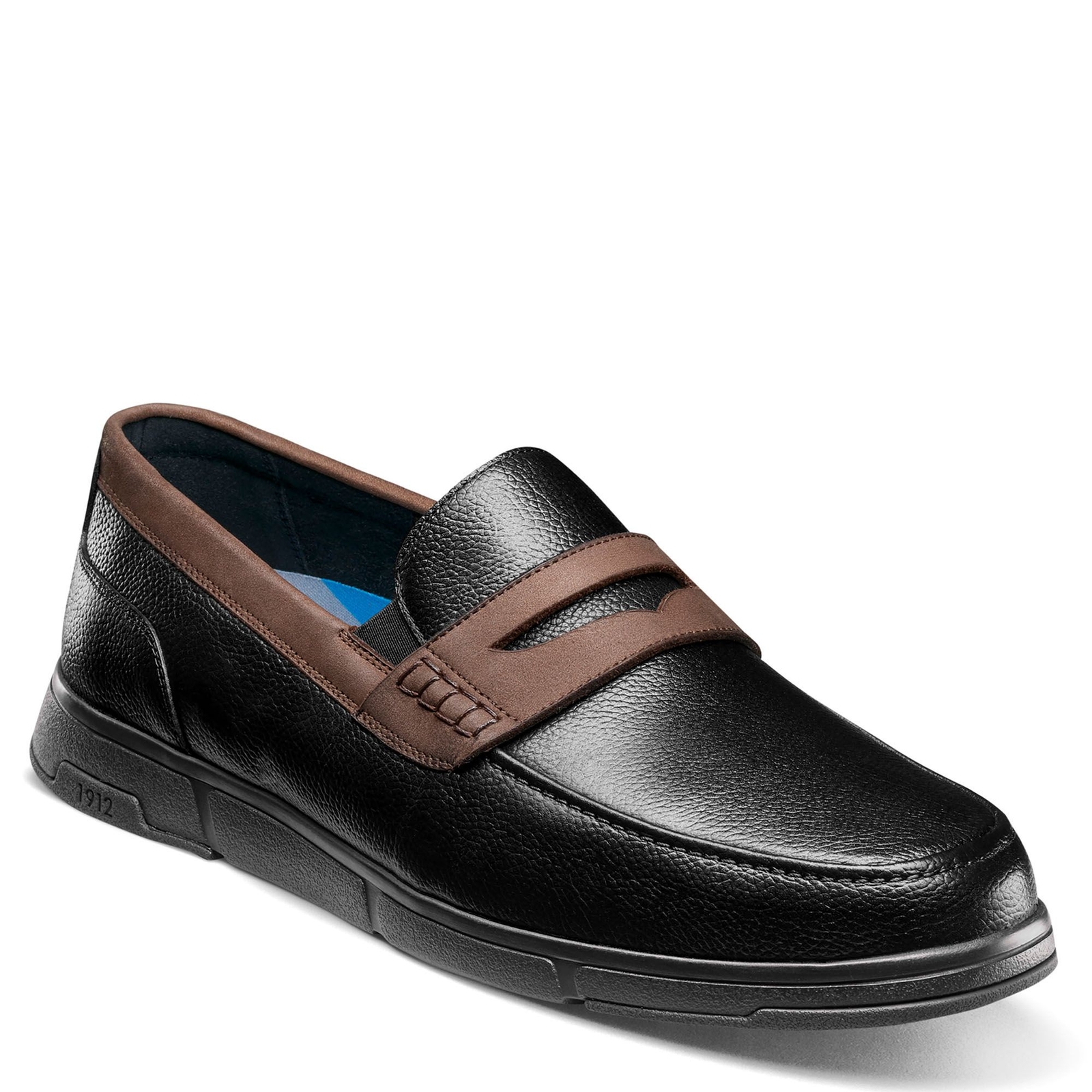 Nunn Bush Luca Moc Toe Penny Loafer Men's Black Slip On 11.5 M