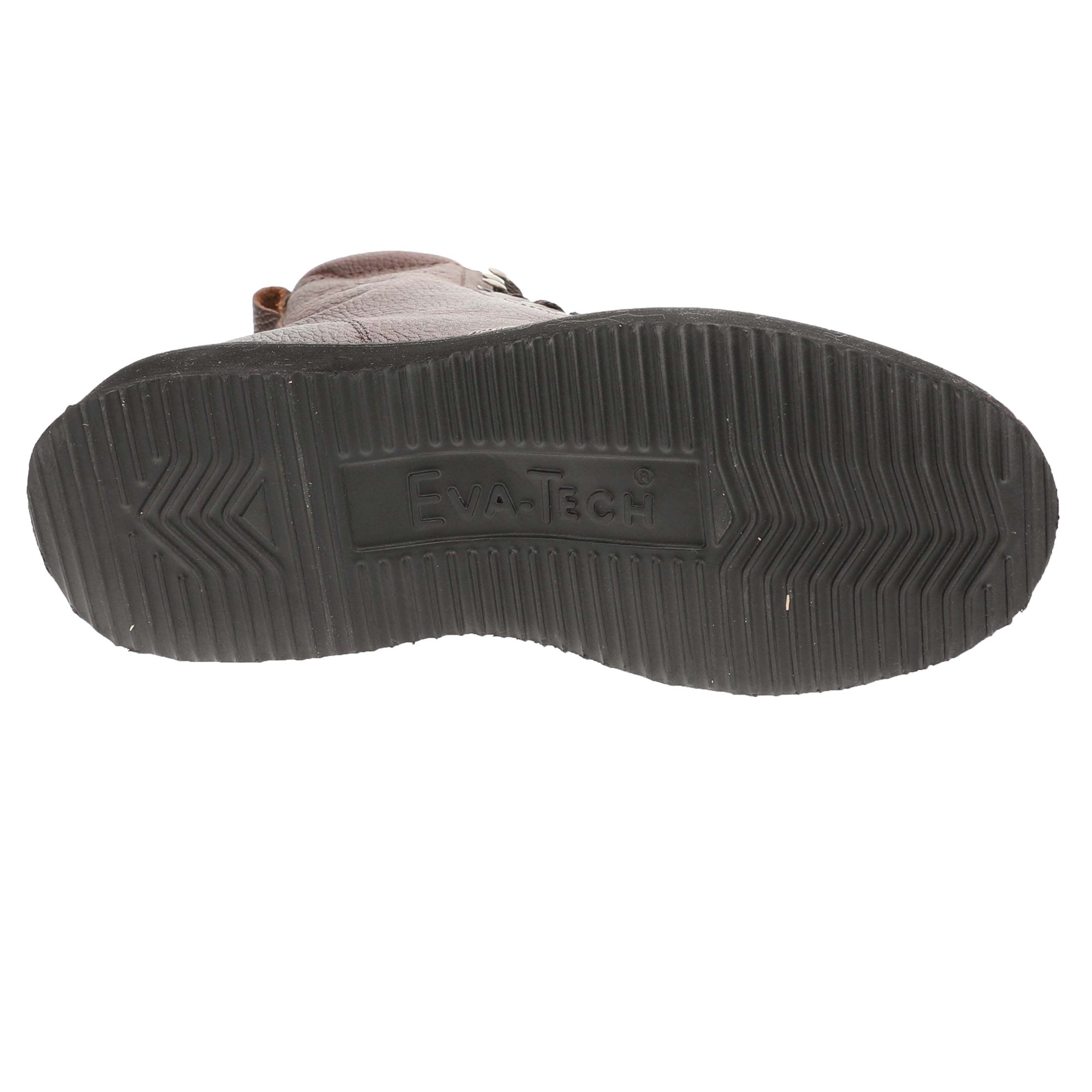Mens Boots Fin & Feather Brown Leather Lace Up Moc Toe, Size US 9.5 3E Amazon.com: Fin & Feather Men main image 2