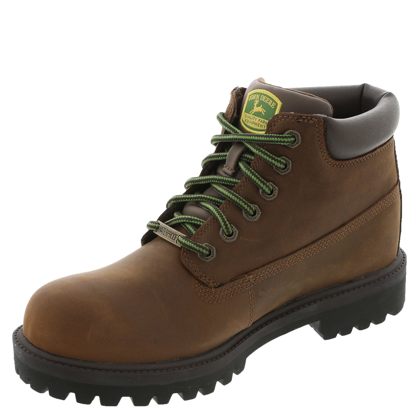John Deere by Skechers Sergeants Dozer Mens 9 Work Boot Brown Leather 256000-BRN Skechers X John Deere Men main image 4