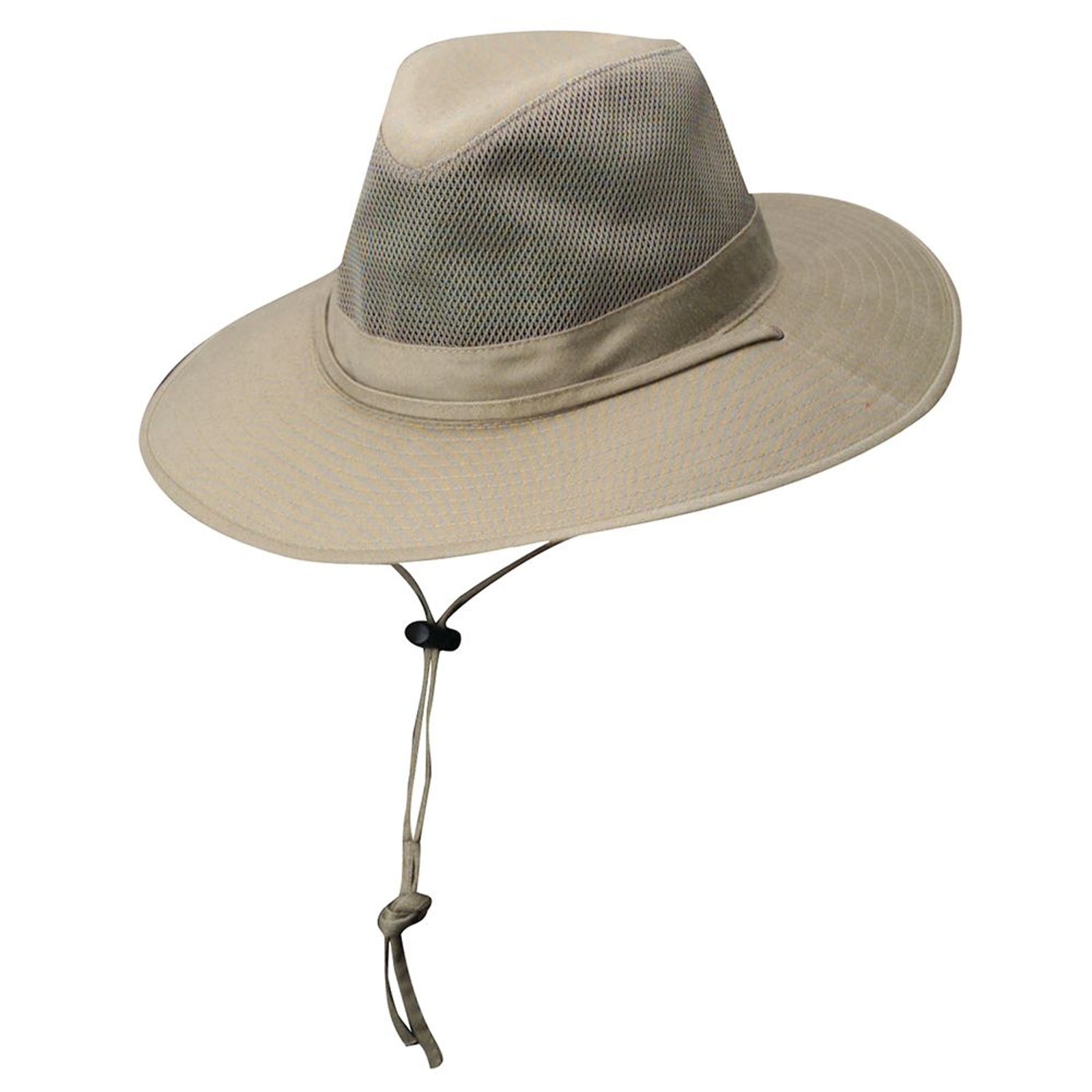 DPC Outdoor Design Men's Mesh Crown SPF Outback Hat Tan Hats L