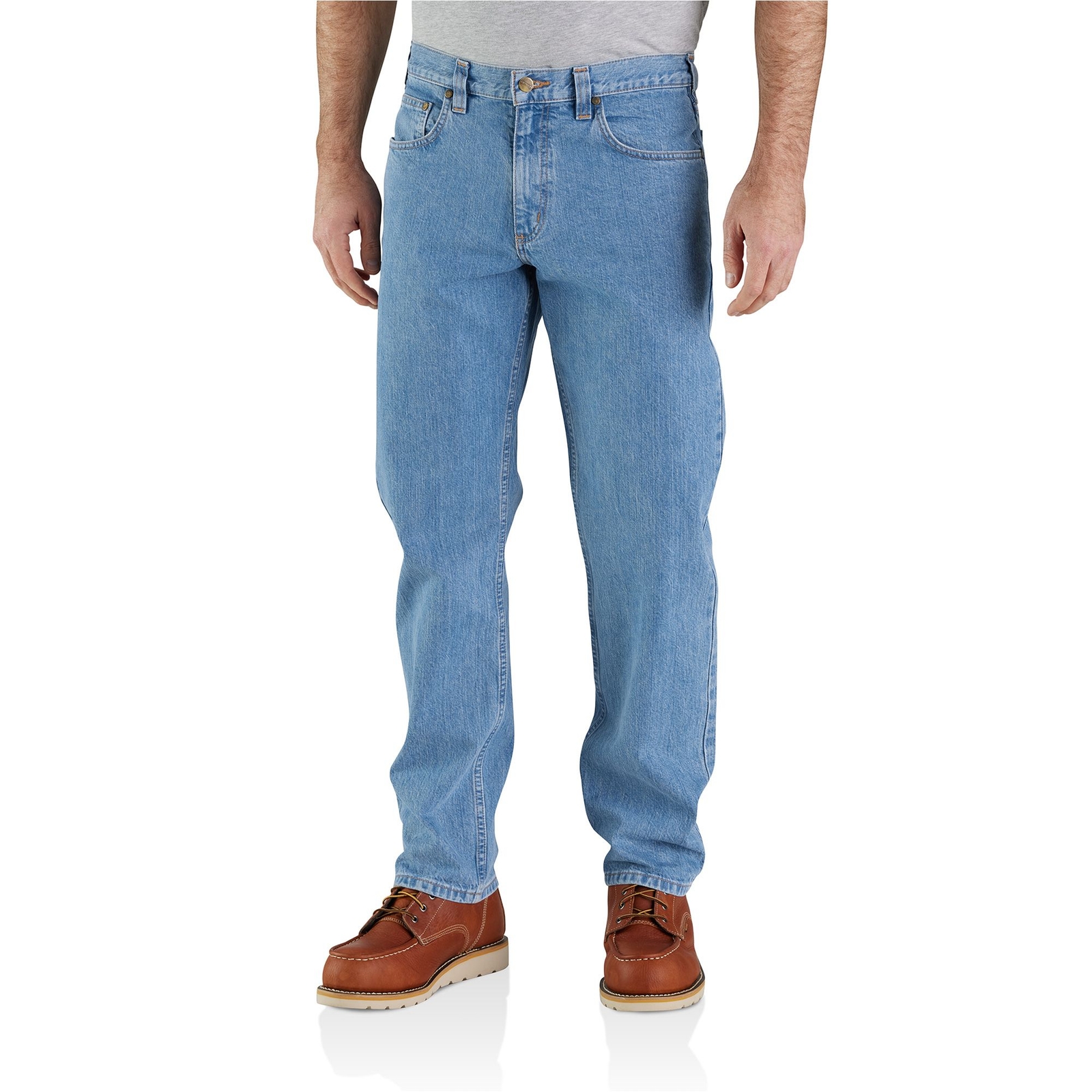 Carhartt Men's Relaxed Fit 5 Pocket Jean Blue Pants 31-30