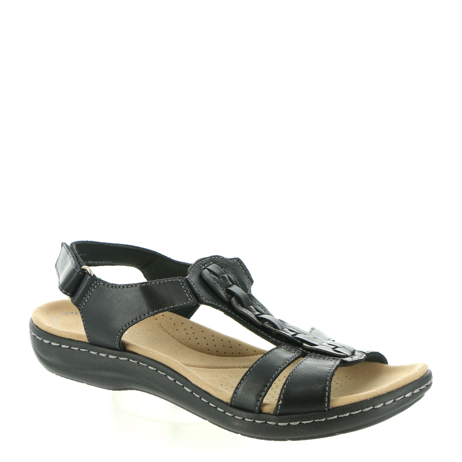 Clarks Laurieann Kay Women's Black Sandal 6.5 W