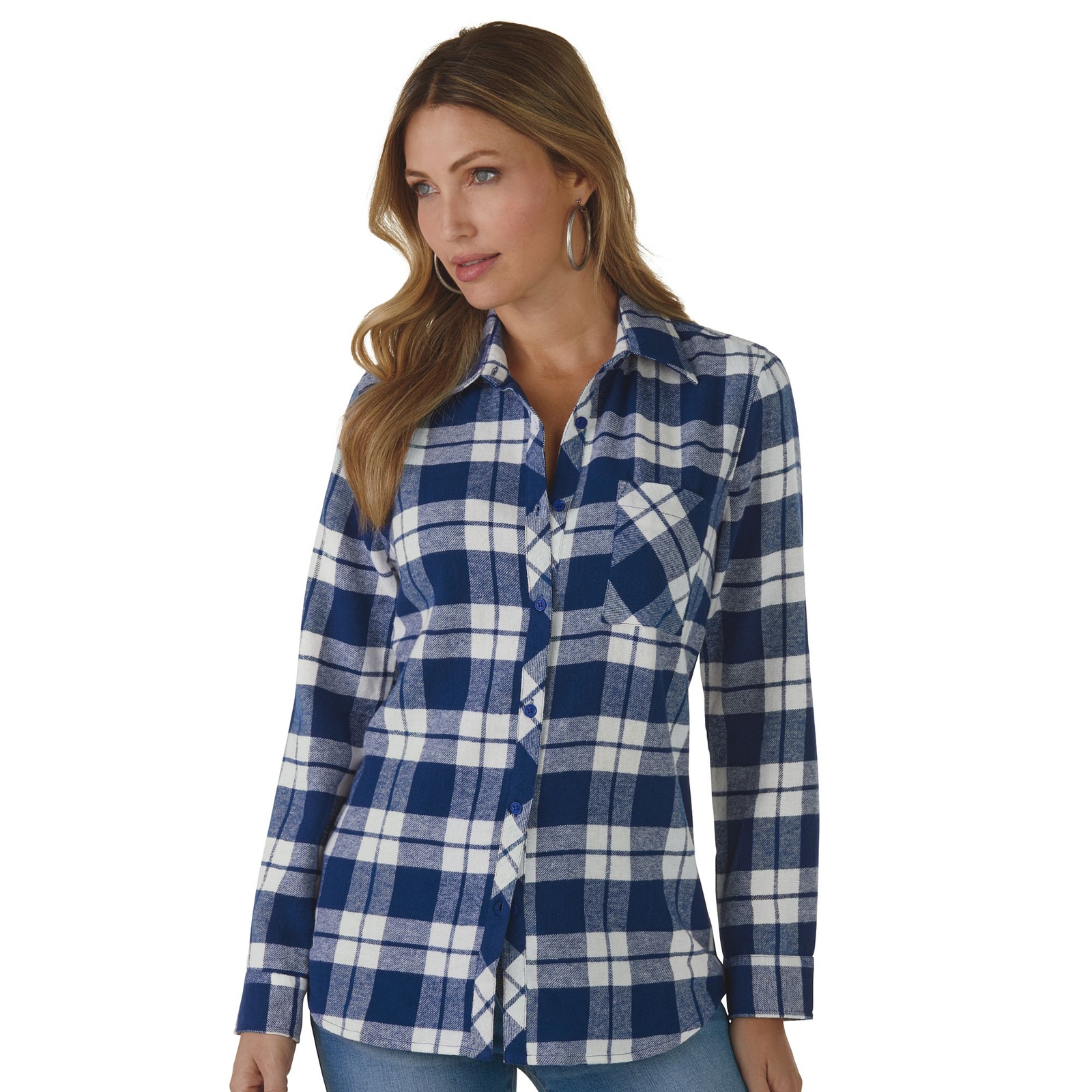 Masseys Favorite Flannel Plaid Shirt Multi Shirts 3X