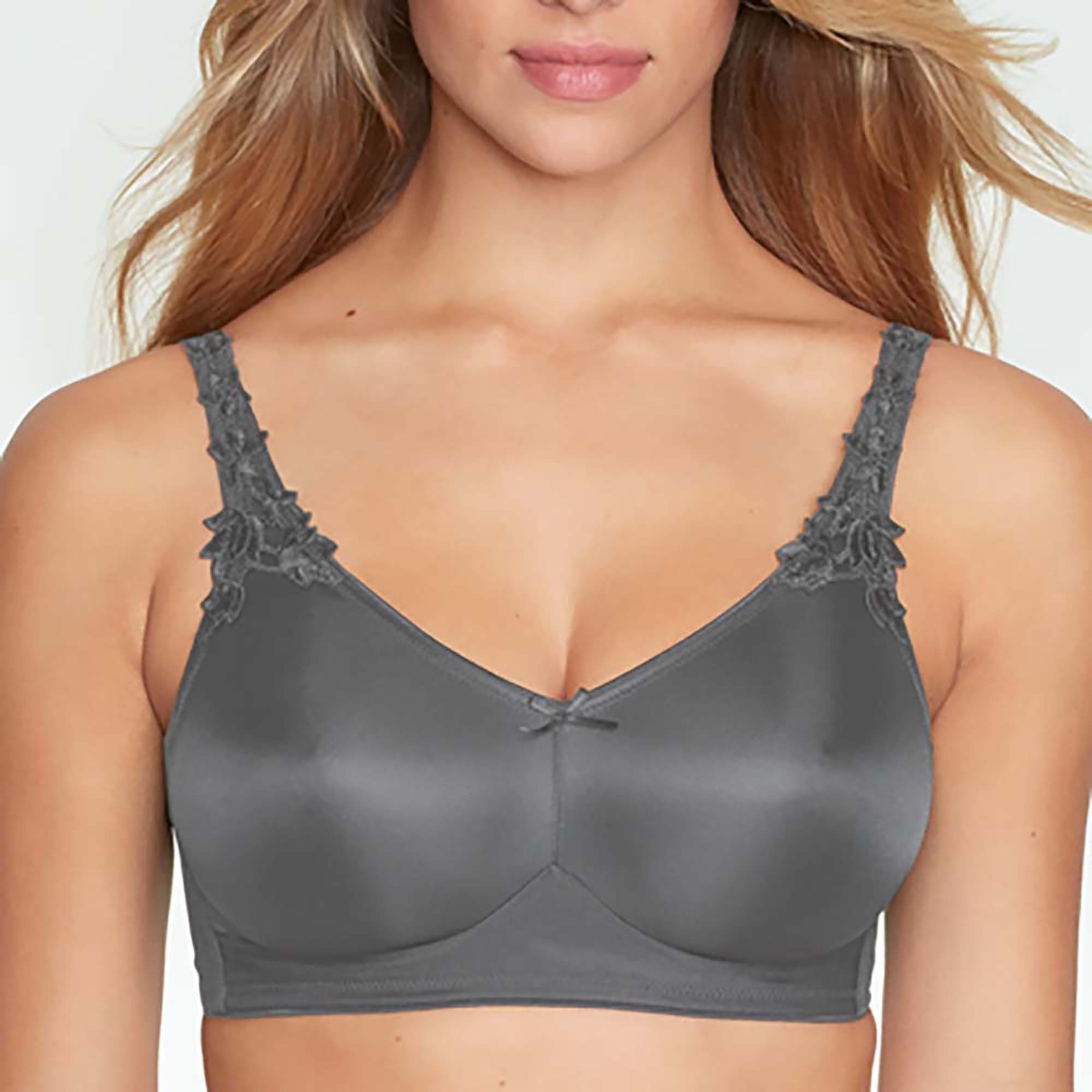 Dominique Jilian Wireless Minimizer Bra Grey Bras 30-DD