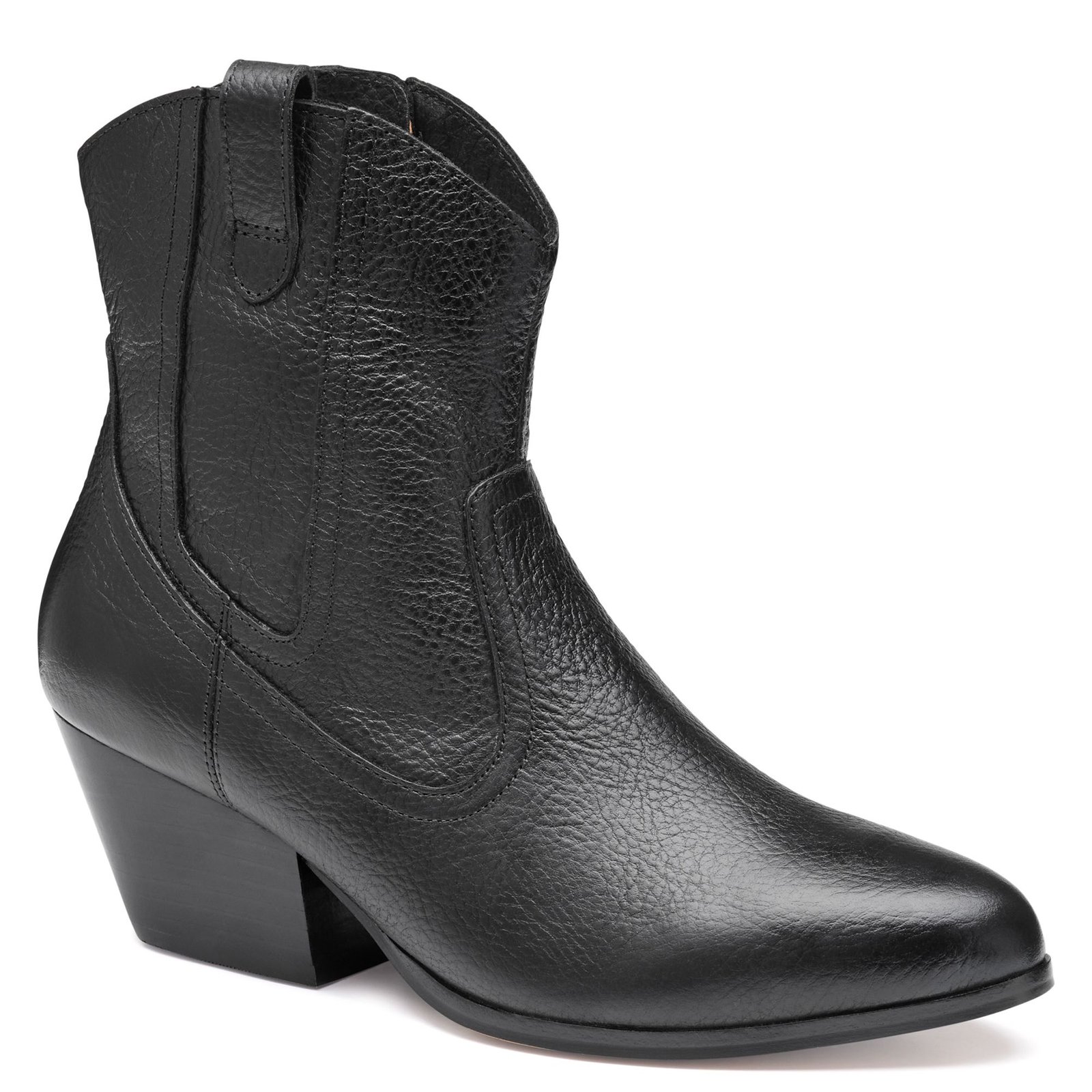Johnston & Murphy Tristen Western Bootie Women's Black Boot 10