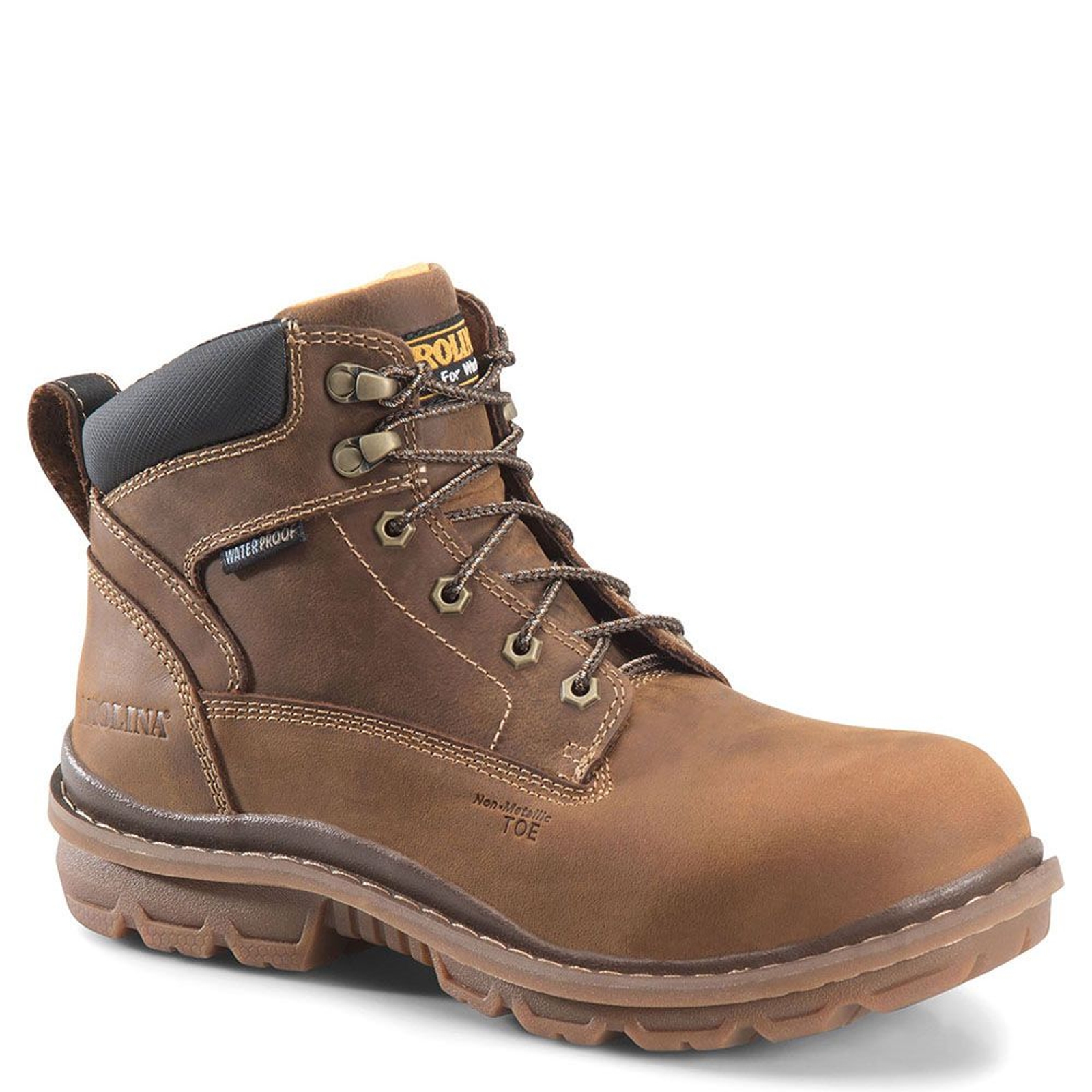 Carolina Normite Lo Composite Toe Men's Brown Boot 10 E2