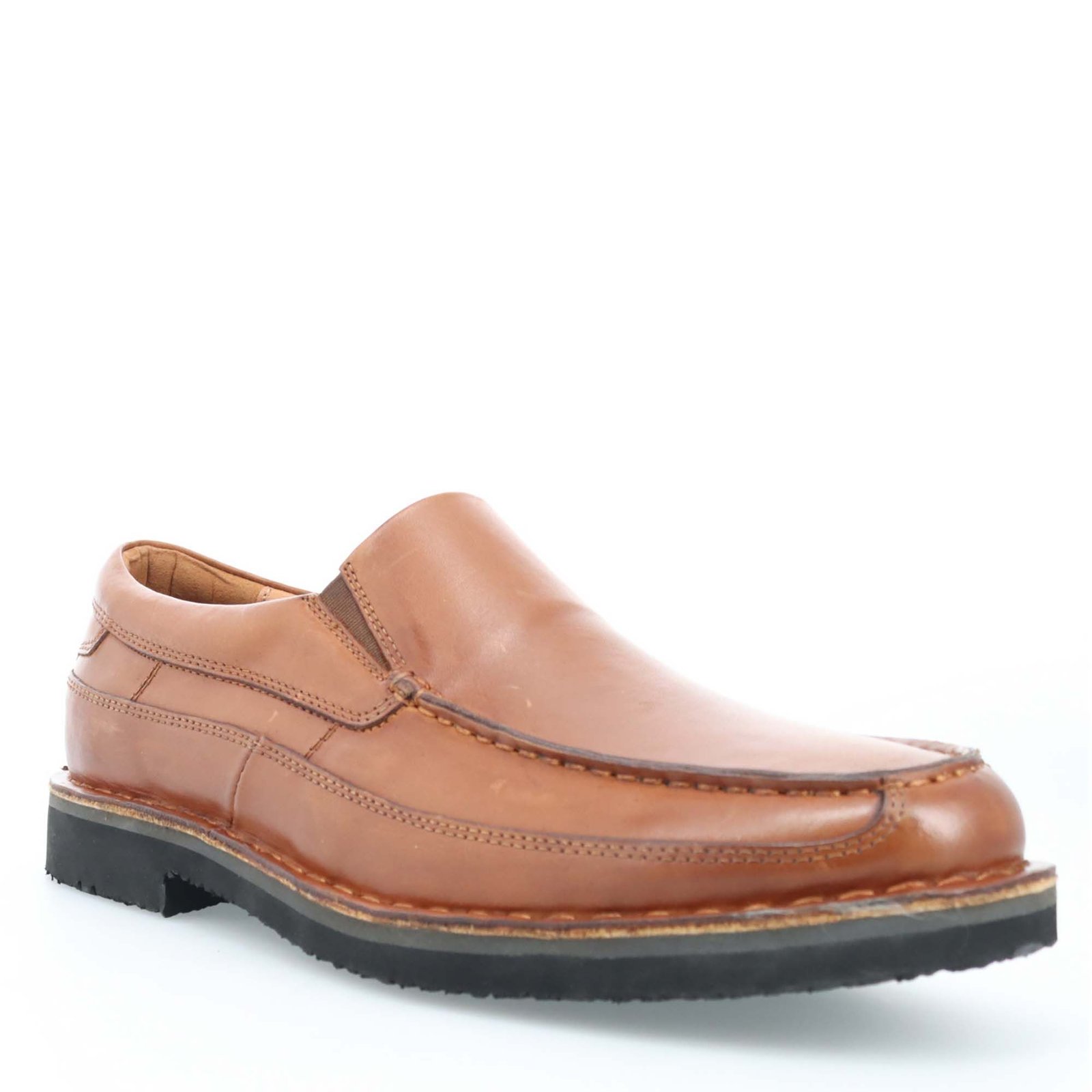 Propet Flynn Dress Shoe Men's Tan Slip On 8