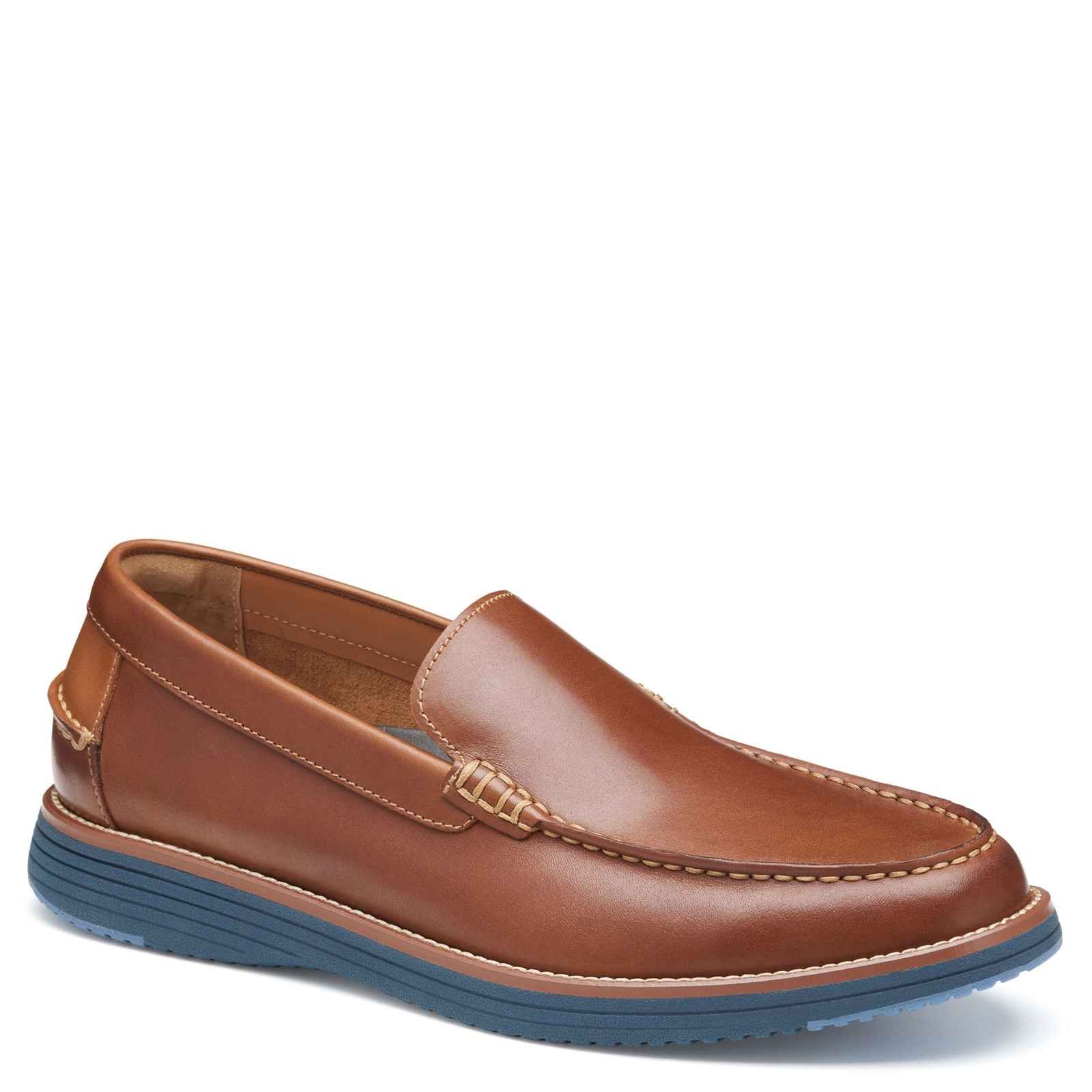 Johnston & Murphy Upton Venetian Loafer Men's Tan Slip On 8 M