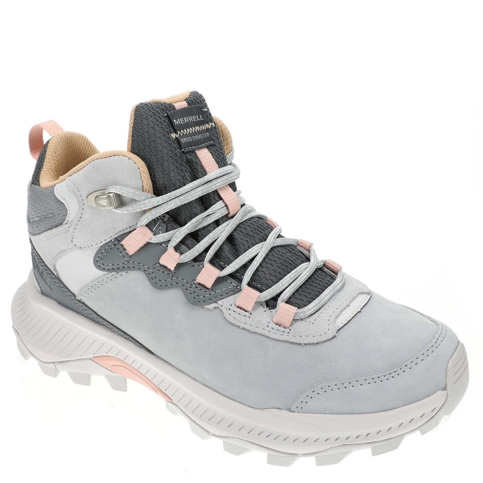 Merrell Speed Strike 2 Mid Leather Waterproof Hiking Boots for Ladies - Gale