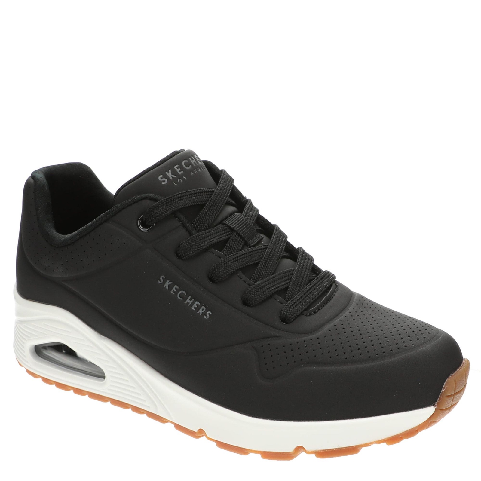 Skechers Street Uno-Stand On Air Women's Black Oxford 8 W