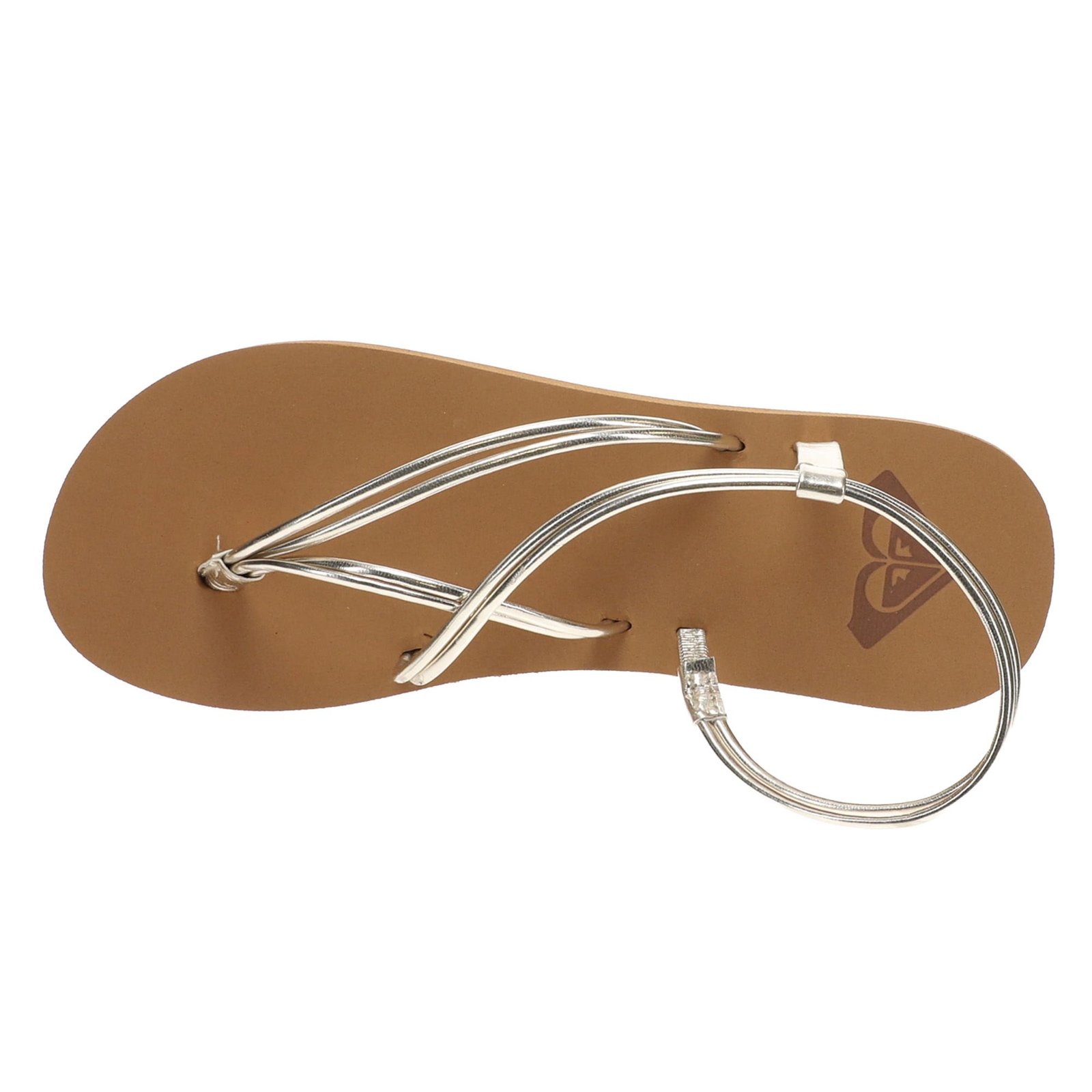 Sandali piatti da donna - beige