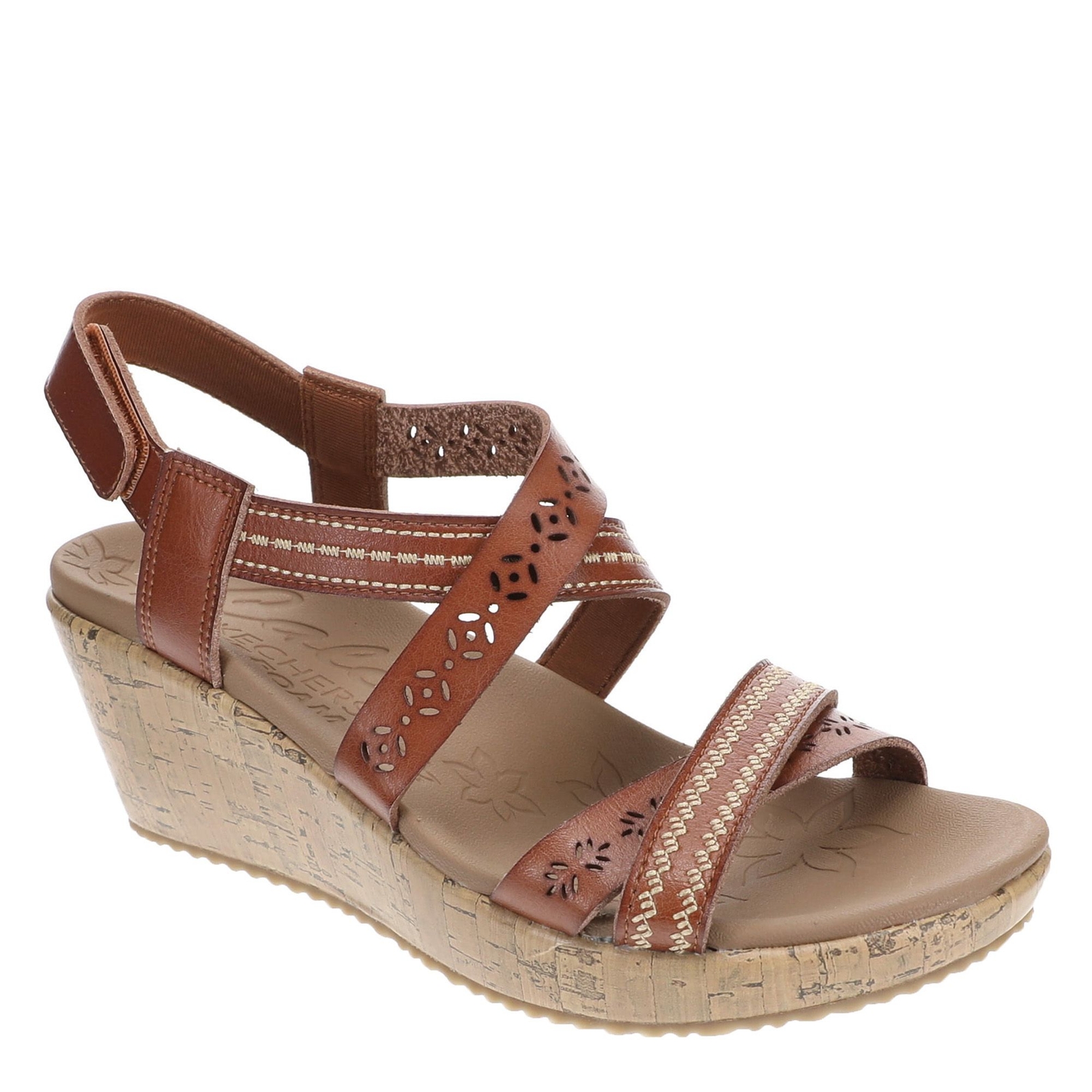 Skechers Cali Beverlee-Delicate Glow Women's Brown Sandal 9 M