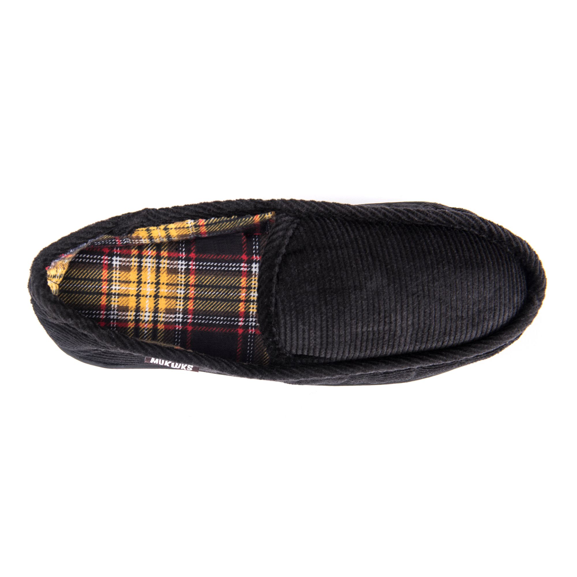 MUK LUKS Corduroy Moccasin Flannel Lining Mens Slipper 3990₽