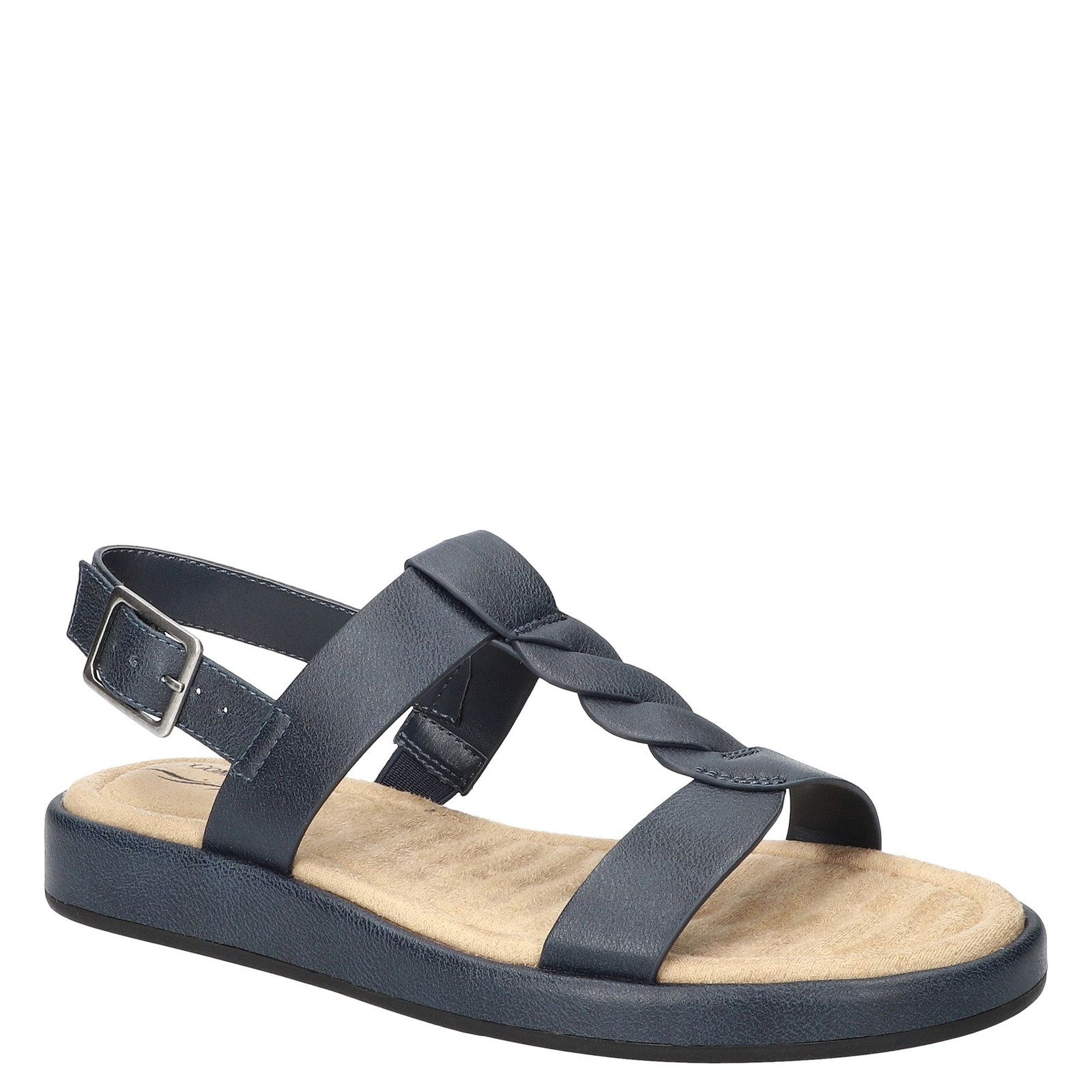 Easy Street Tampa Women's Navy Sandal 7 W2