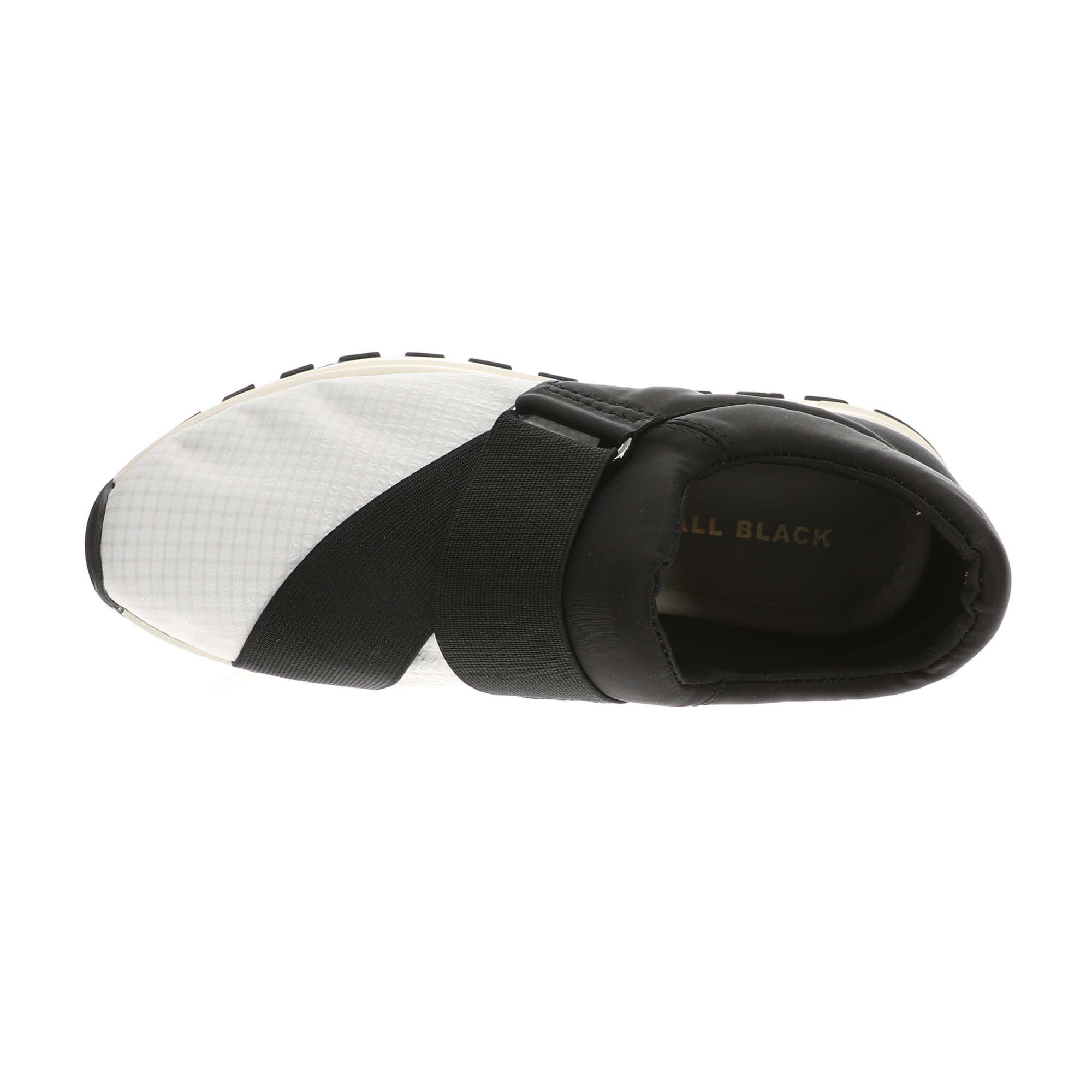 ALL BLACK Banded Sneak 25 Womens Slip On 28390₽