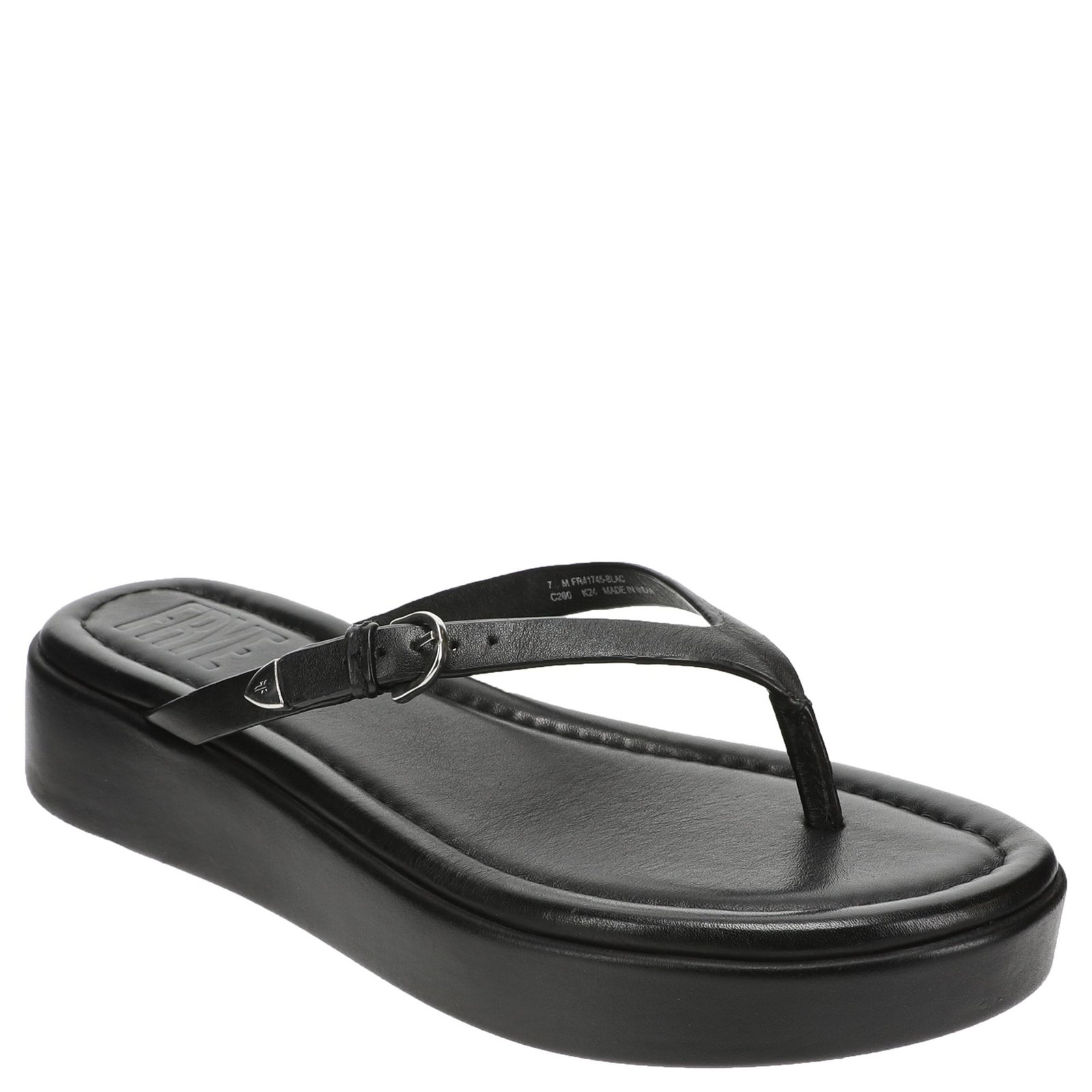 Frye leather  thong sandals size 12 Amazon.com | Frye Women Maya Buckle Thong Sandals Cinnamon  main image 4